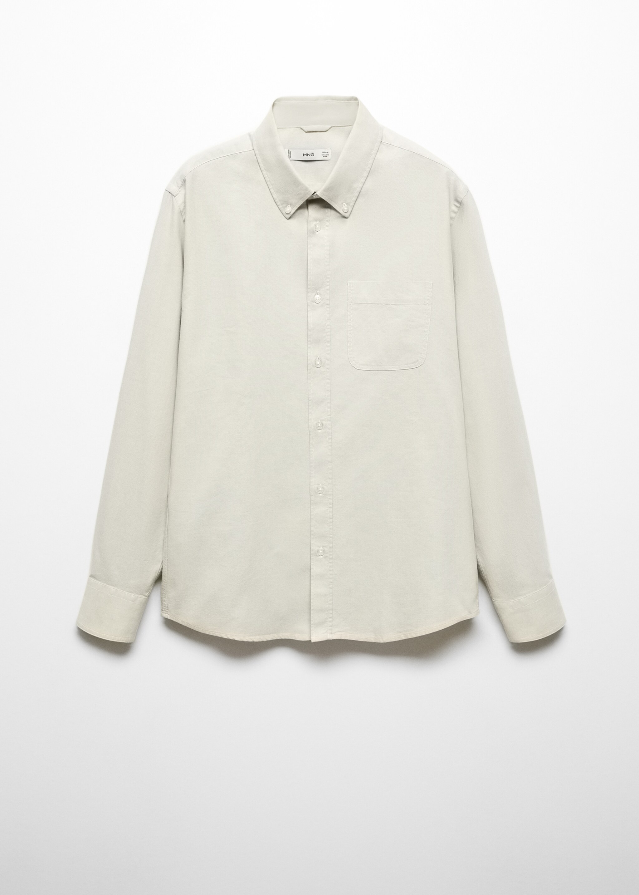 Regular fit Oxford cotton shirt - Article without model