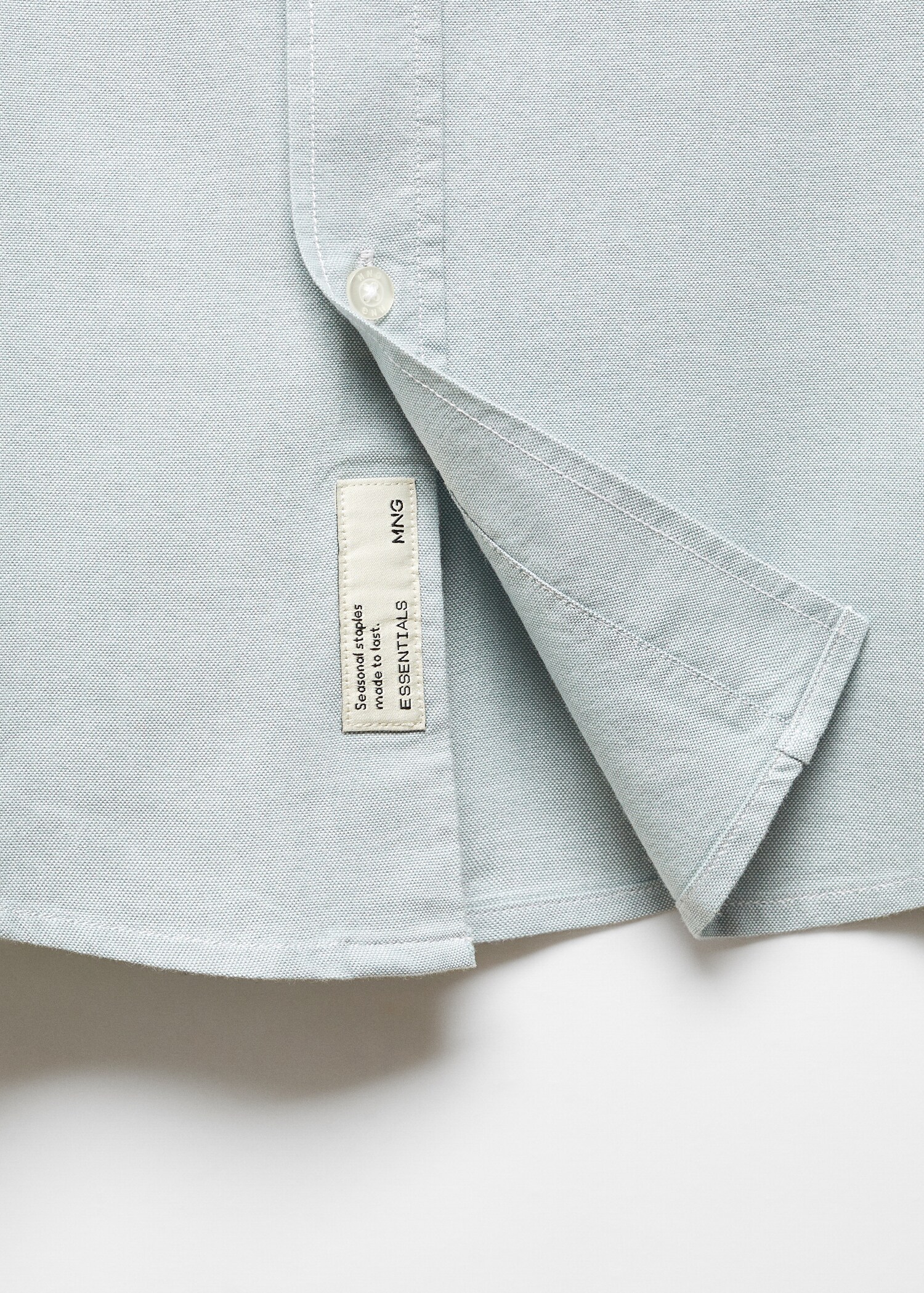Chemise regular fit coton Oxford - Détail de l'article 8