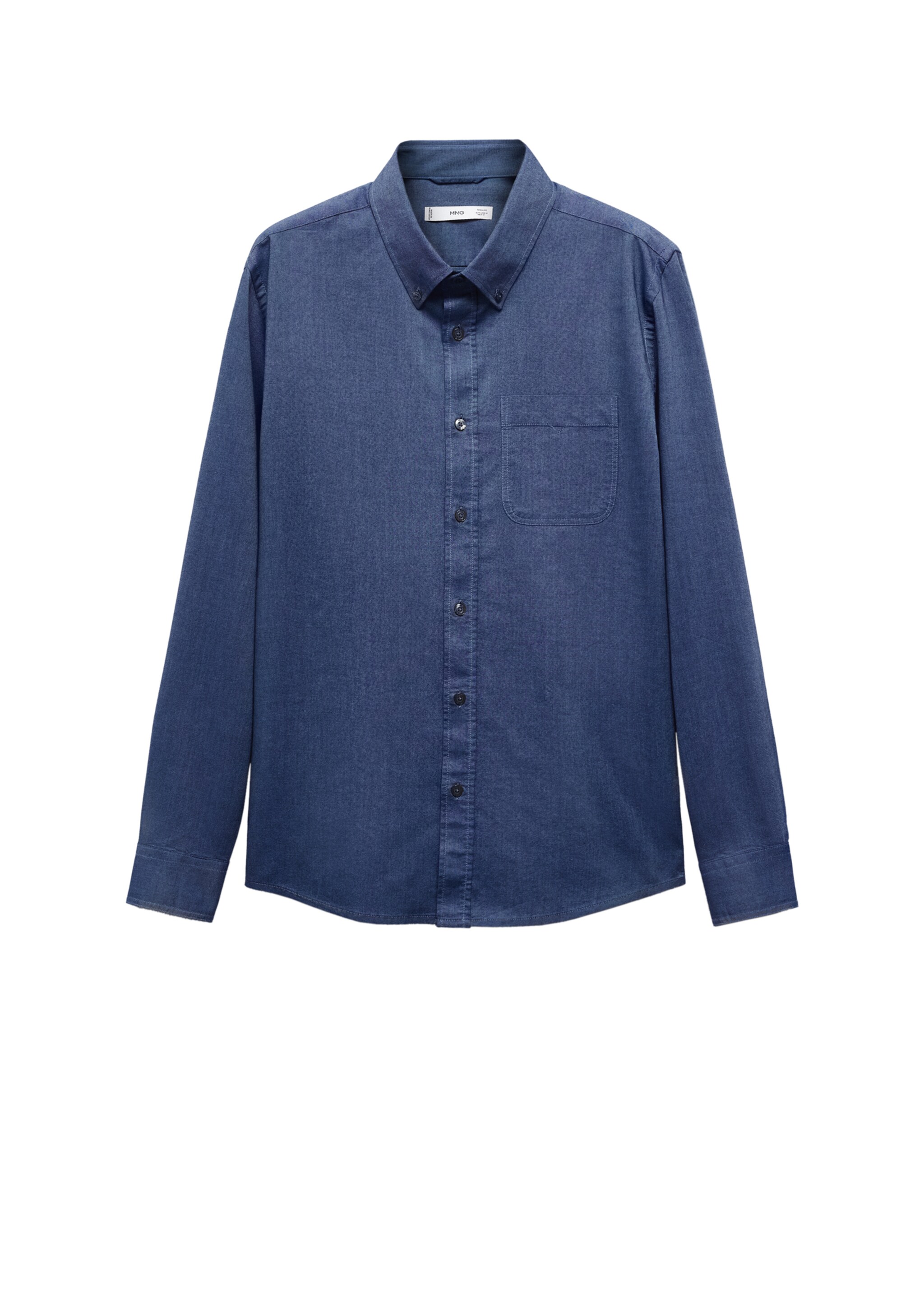 Regular fit Oxford cotton shirt - Details of the article 9