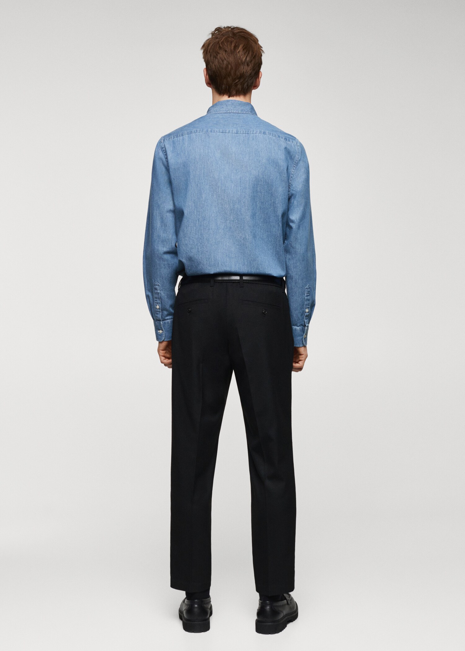 Surchemise denim poches - Verso de l’article