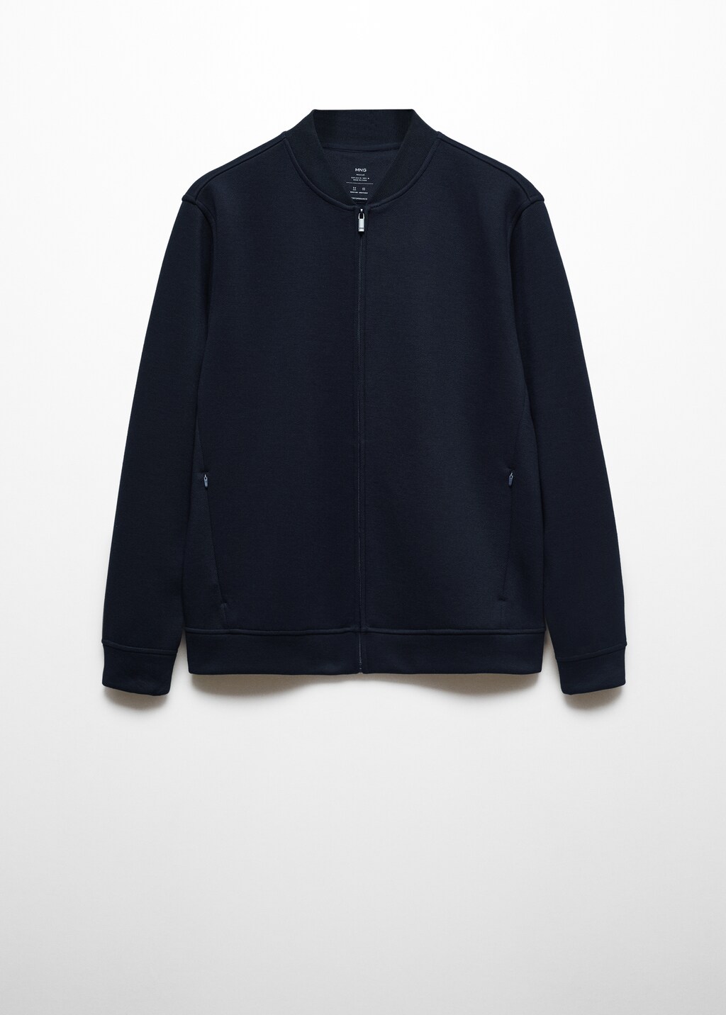 Breathable structured bomber jacket - Men | MANGO China Breathable structured bomber jacket - Men | MANGO China