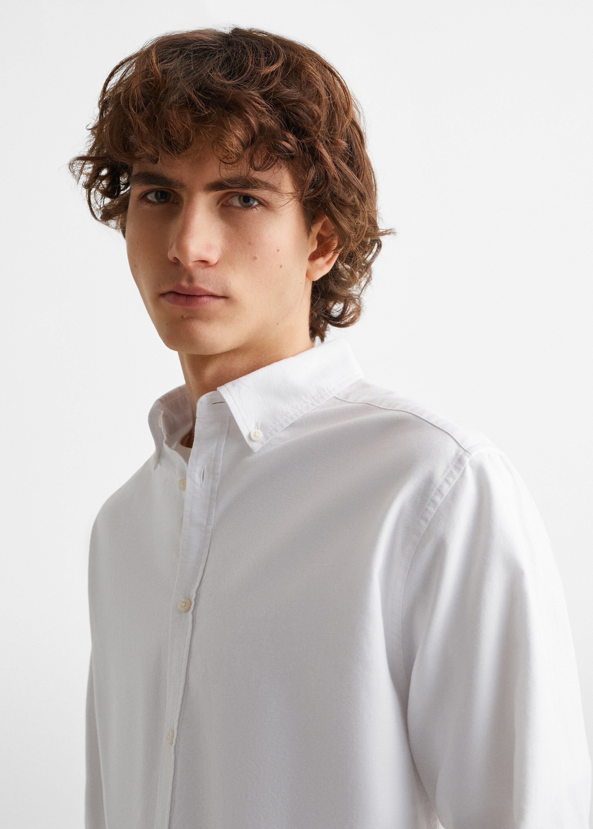 Unisex Oxford Shirt - Details of the article 1