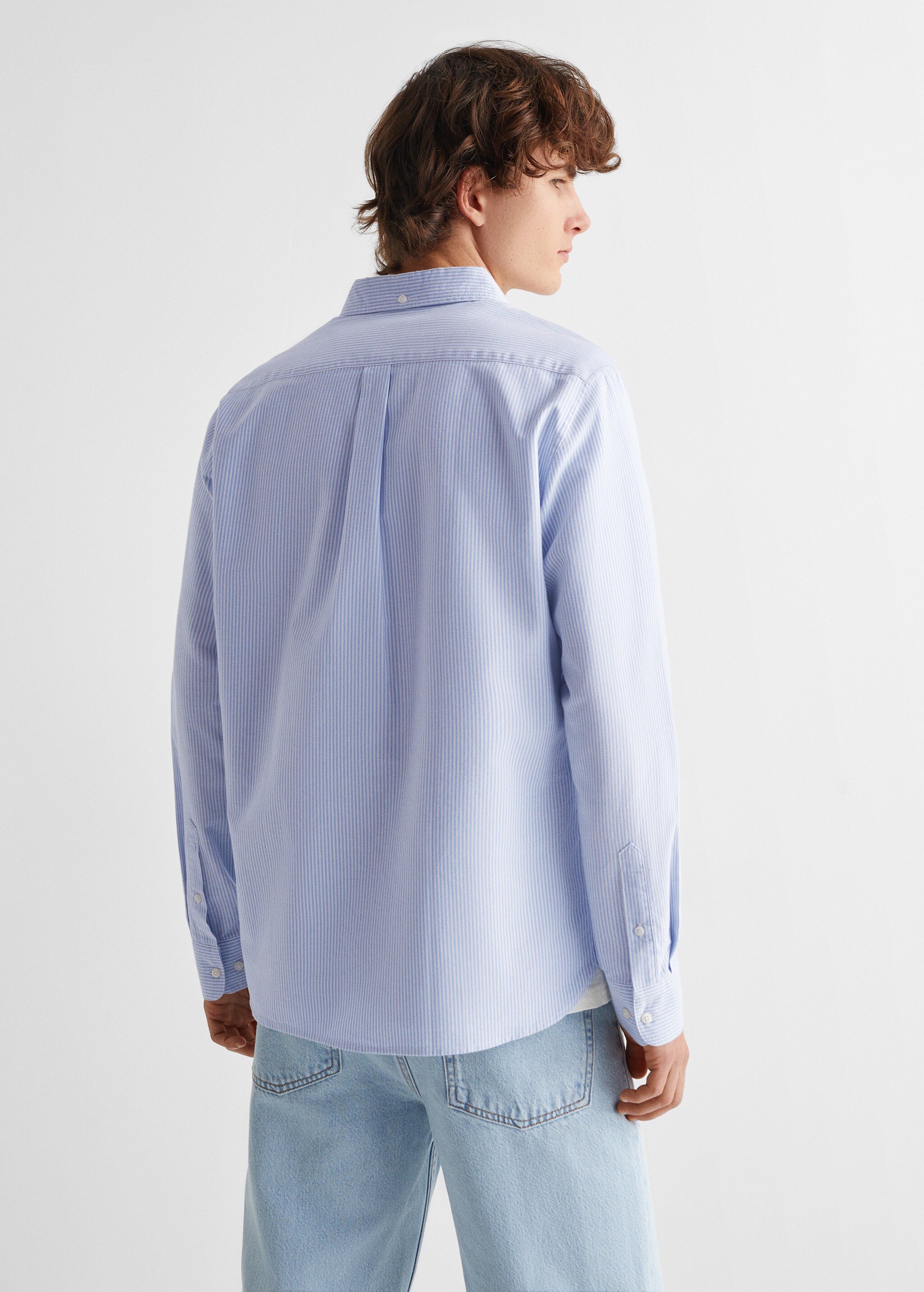 Unisex Oxford Shirt - Reverse of the article