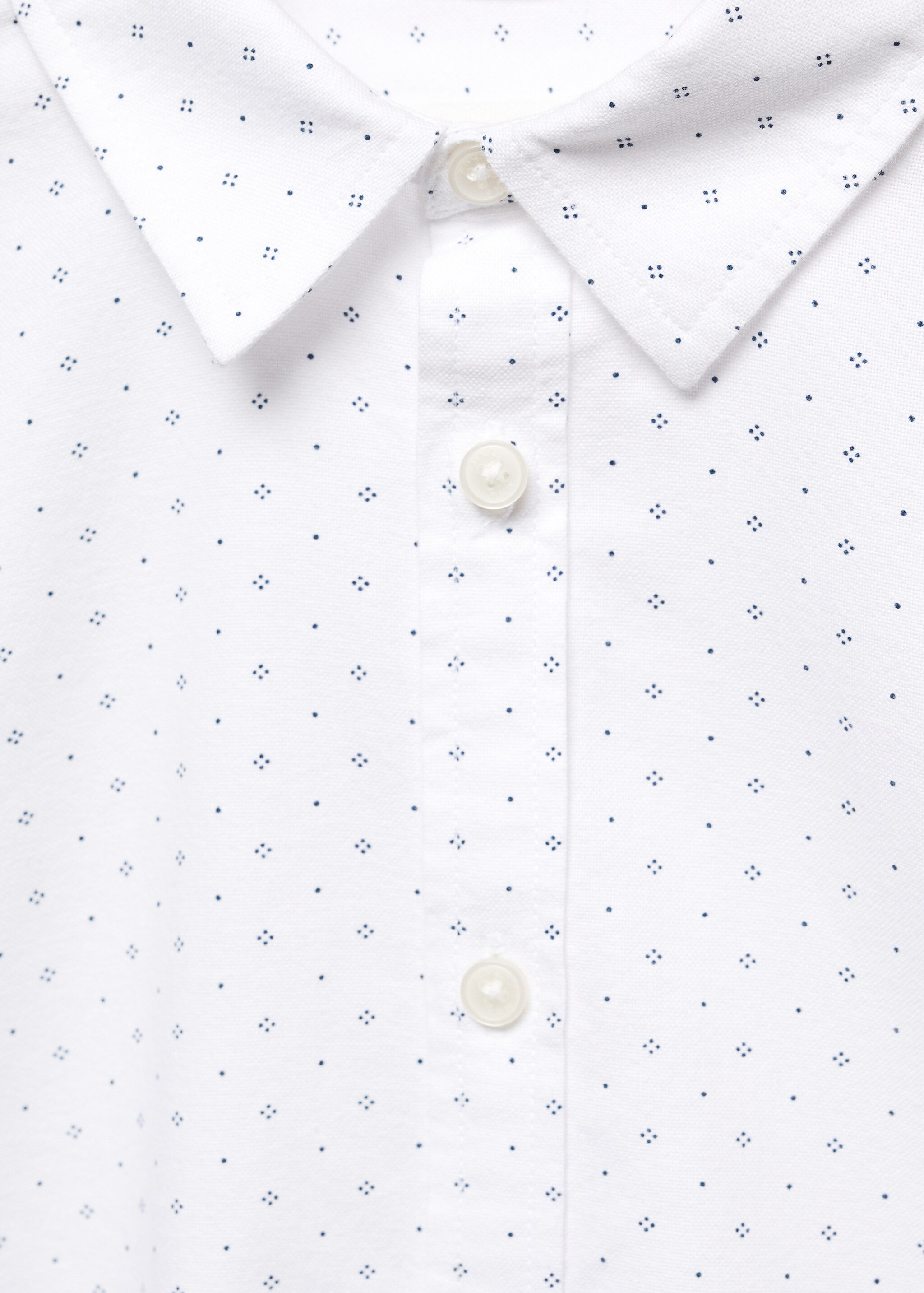 Printed Oxford shirt - Details of the article 8