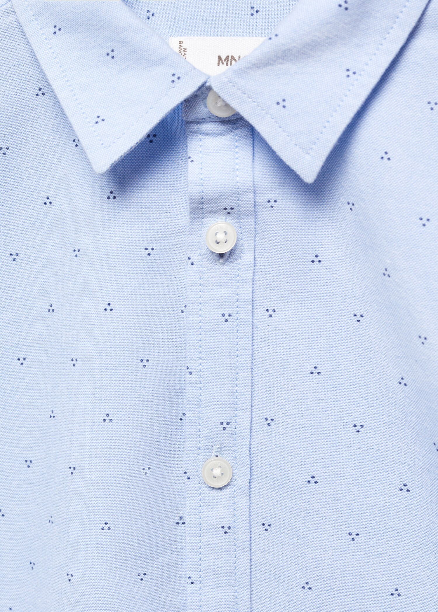 Camisa Oxford estampada - Detalle del artículo 8