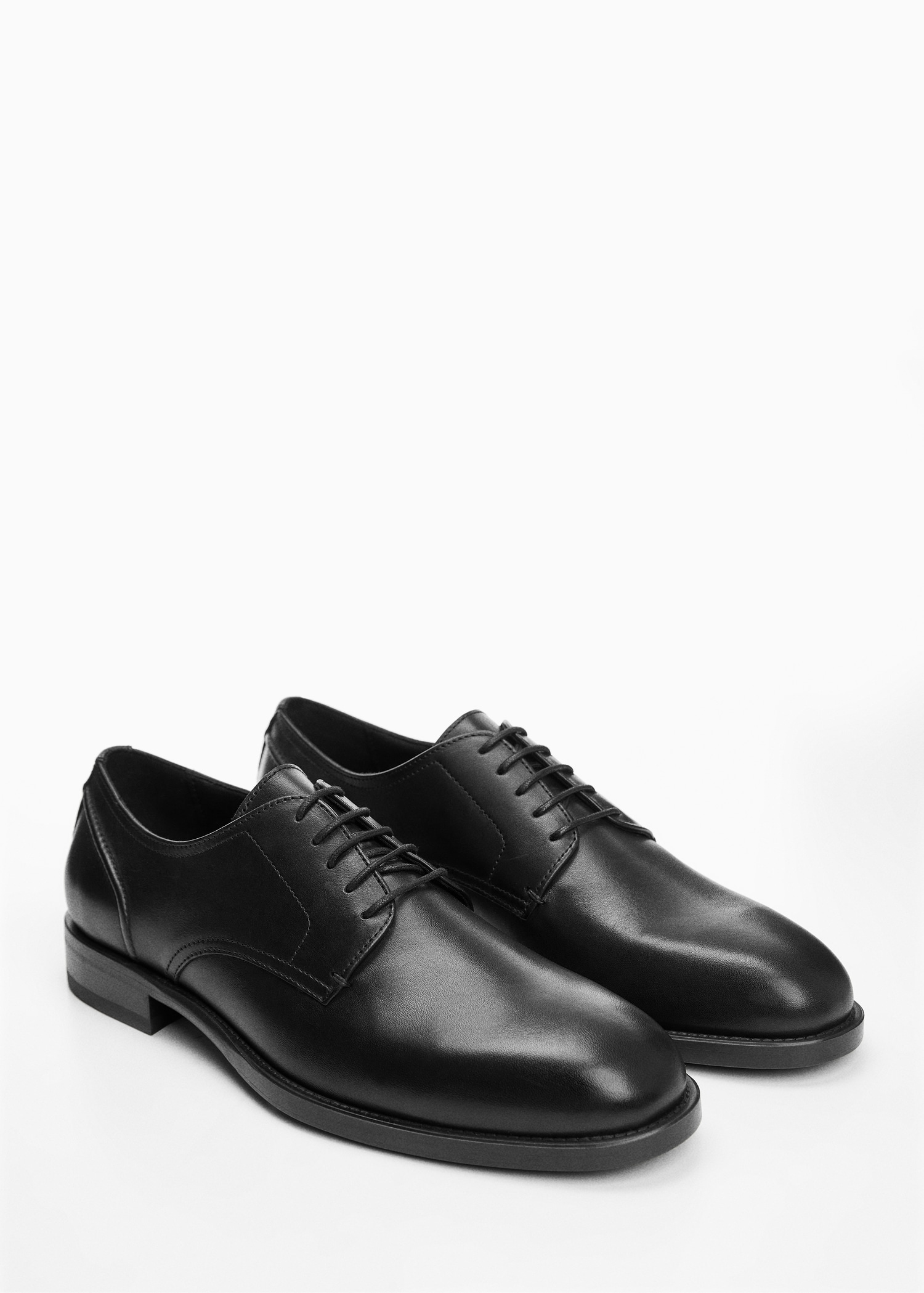 Leather suit shoes Men MANGO China - Main Image