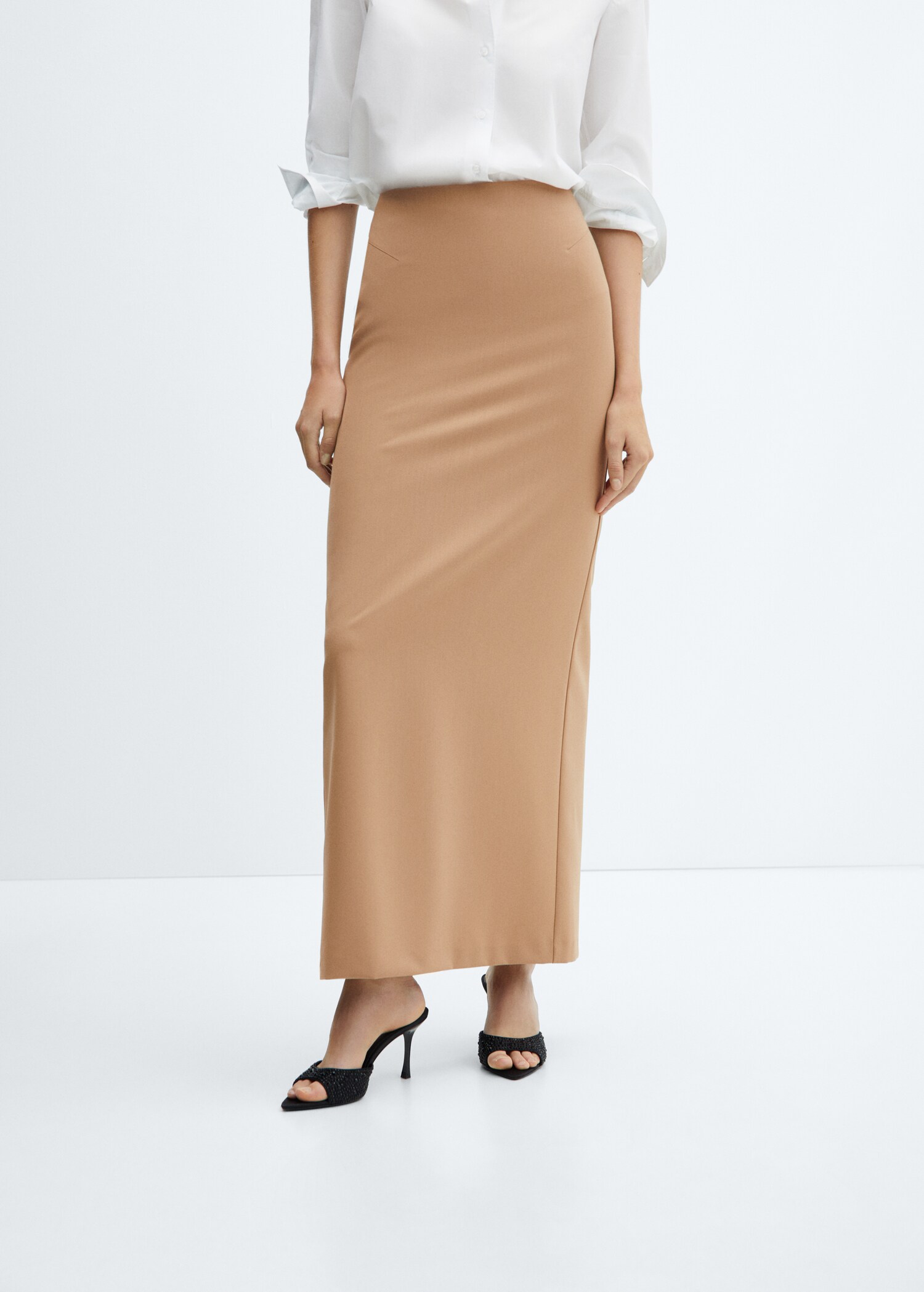 Straight long skirt - Medium plane