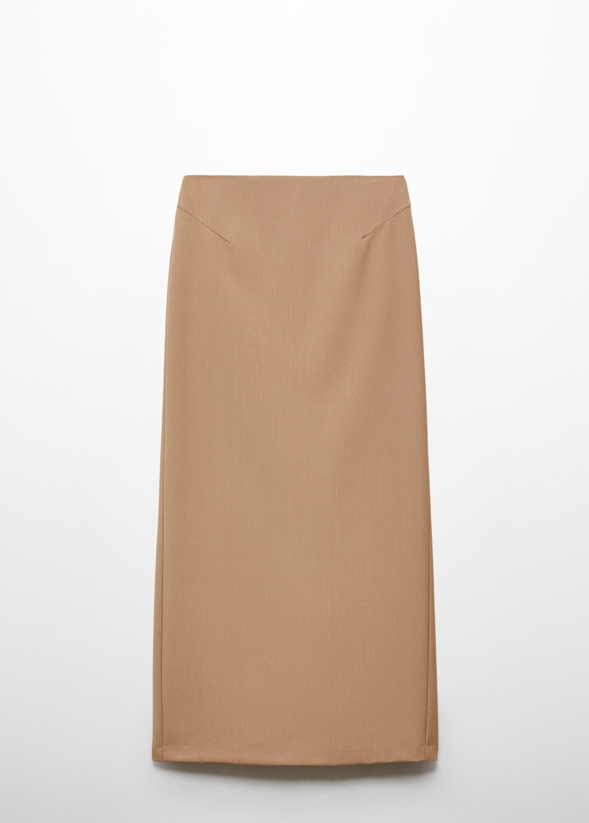 Длинная прямая юбка - Изделие без модели