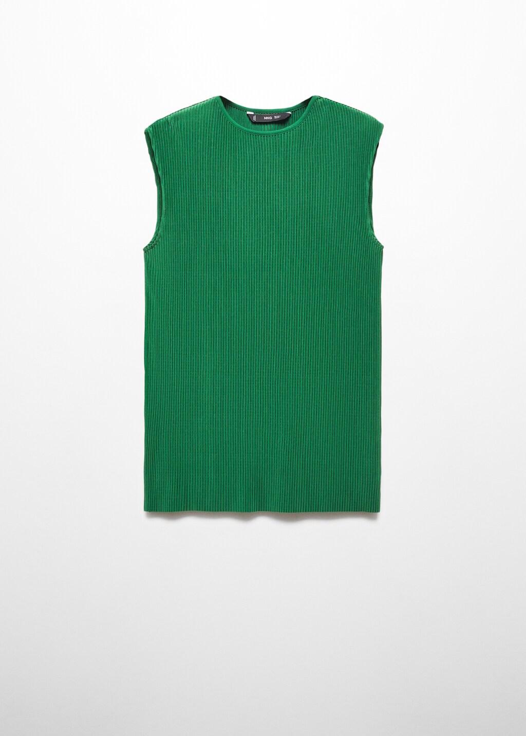 Knitted top with wide straps - Woman | MANGO Montenegro