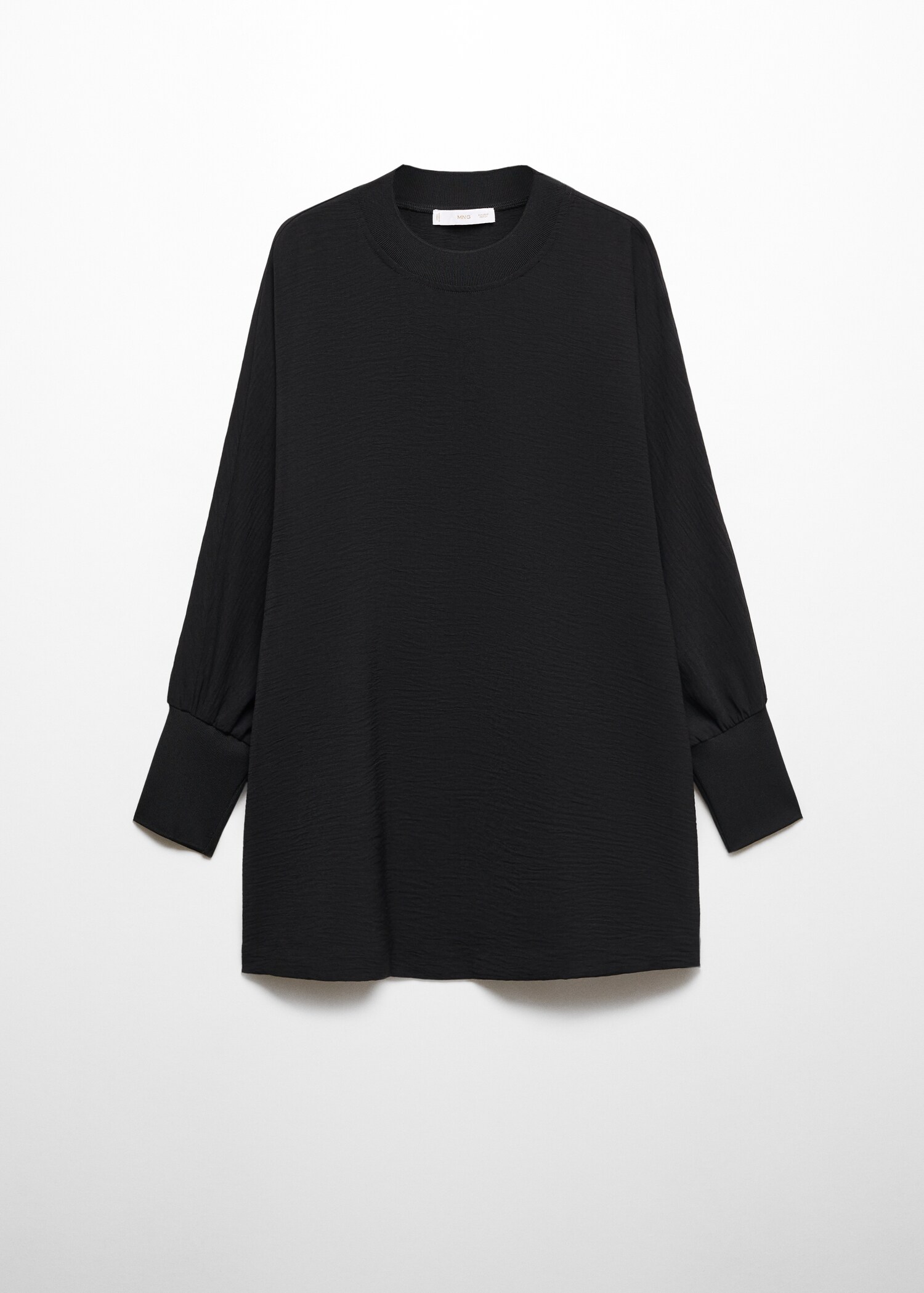 Texturált oversize melegítőfelső - Termék modell nélkül