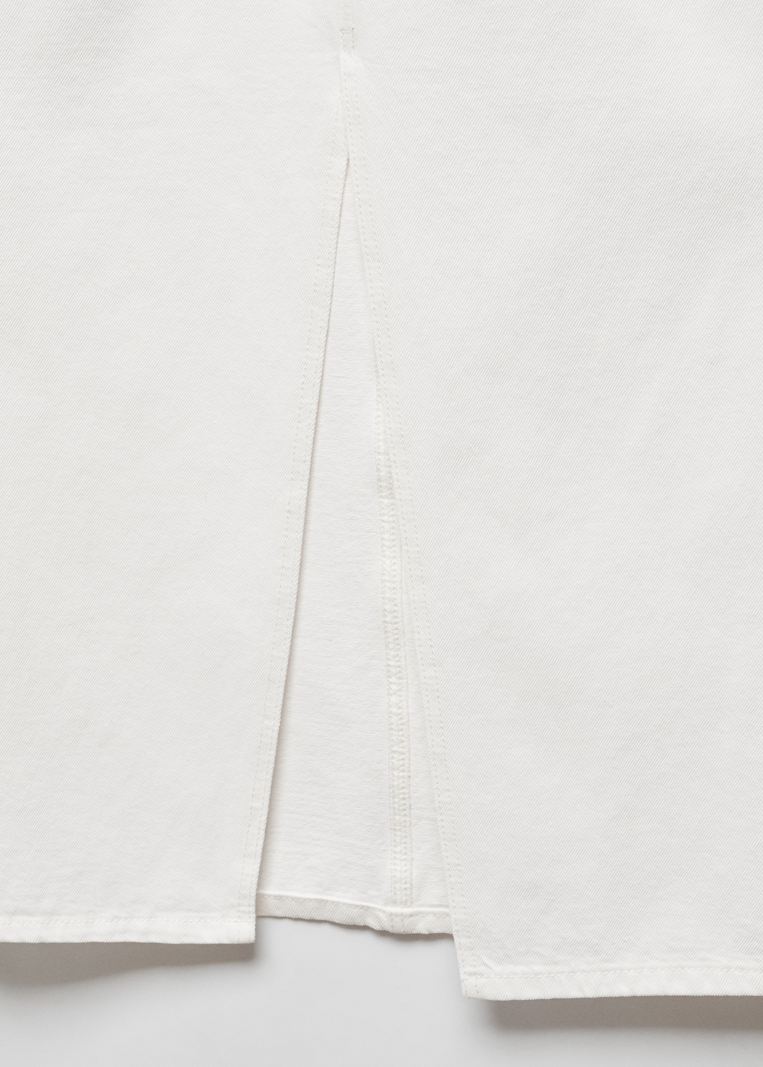 Slit denim skirt - Details of the article 8