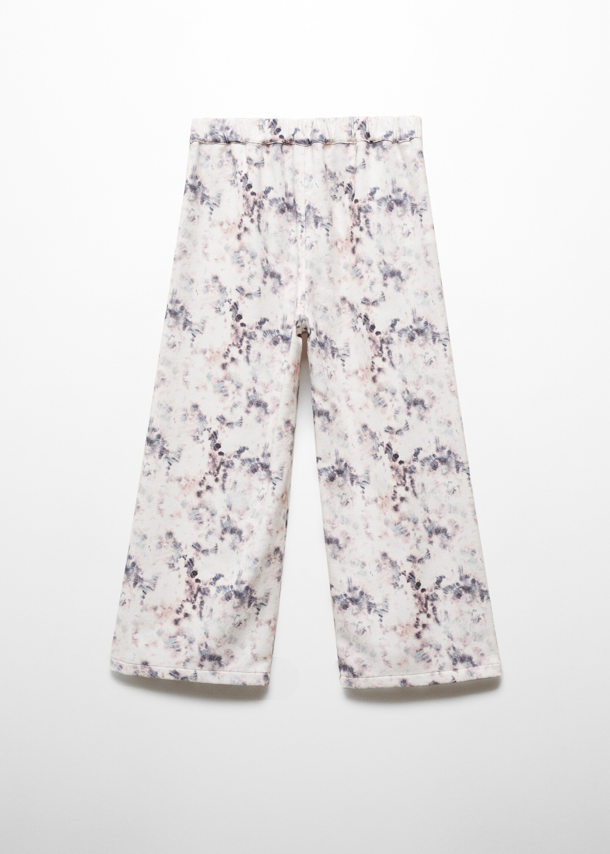 Printed cotton trousers - Reverse of the article