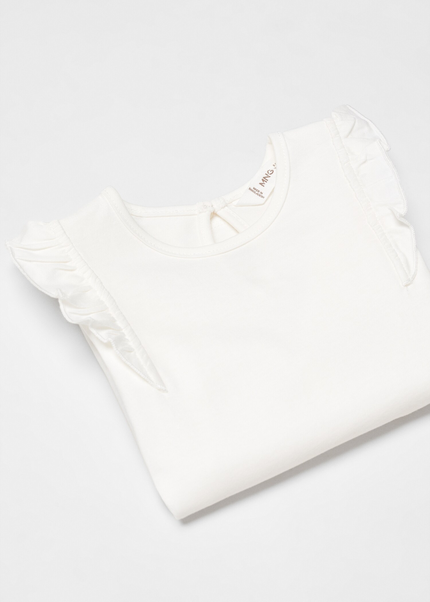 Långärmad t-shirt volanger - Detaljer om artikeln 8
