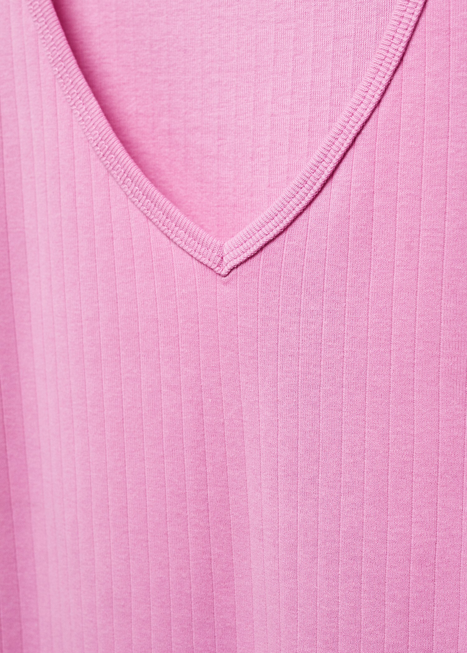 Camiseta rayas cuello pico - Detalle del artículo 8