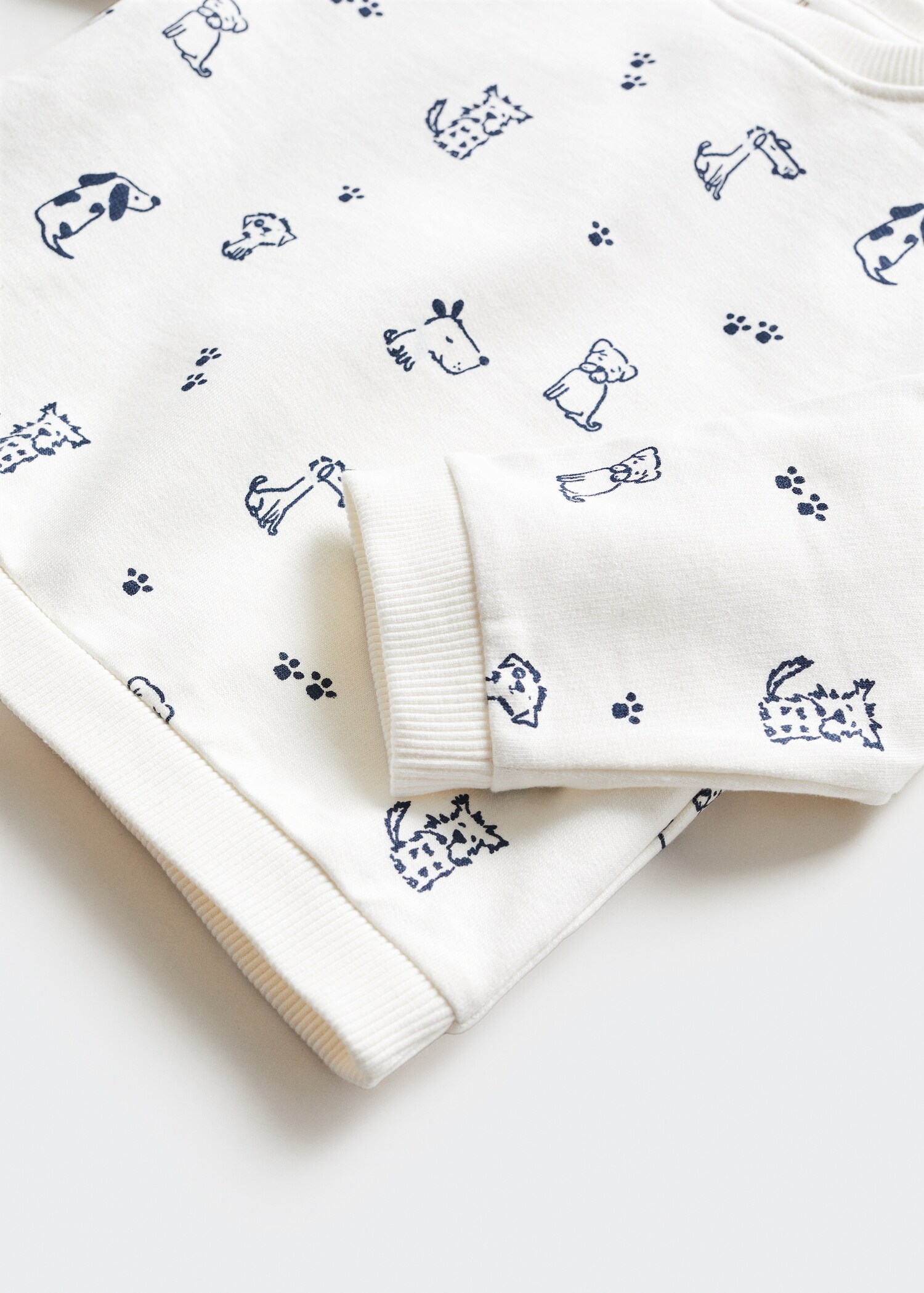 Sudadera algodón estampada - Detalle del artículo 0