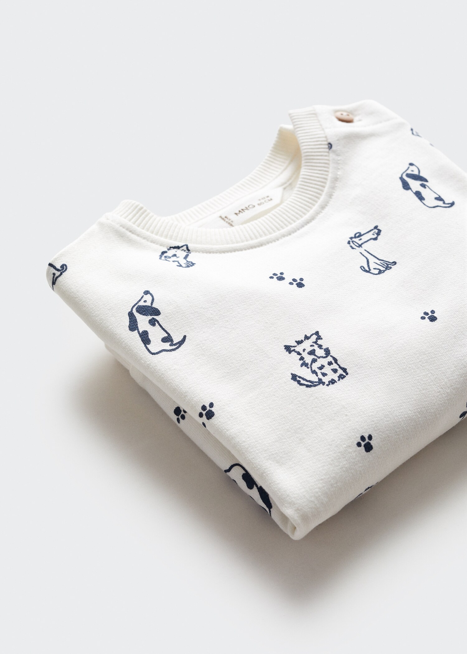 Sudadera algodón estampada - Detalle del artículo 8