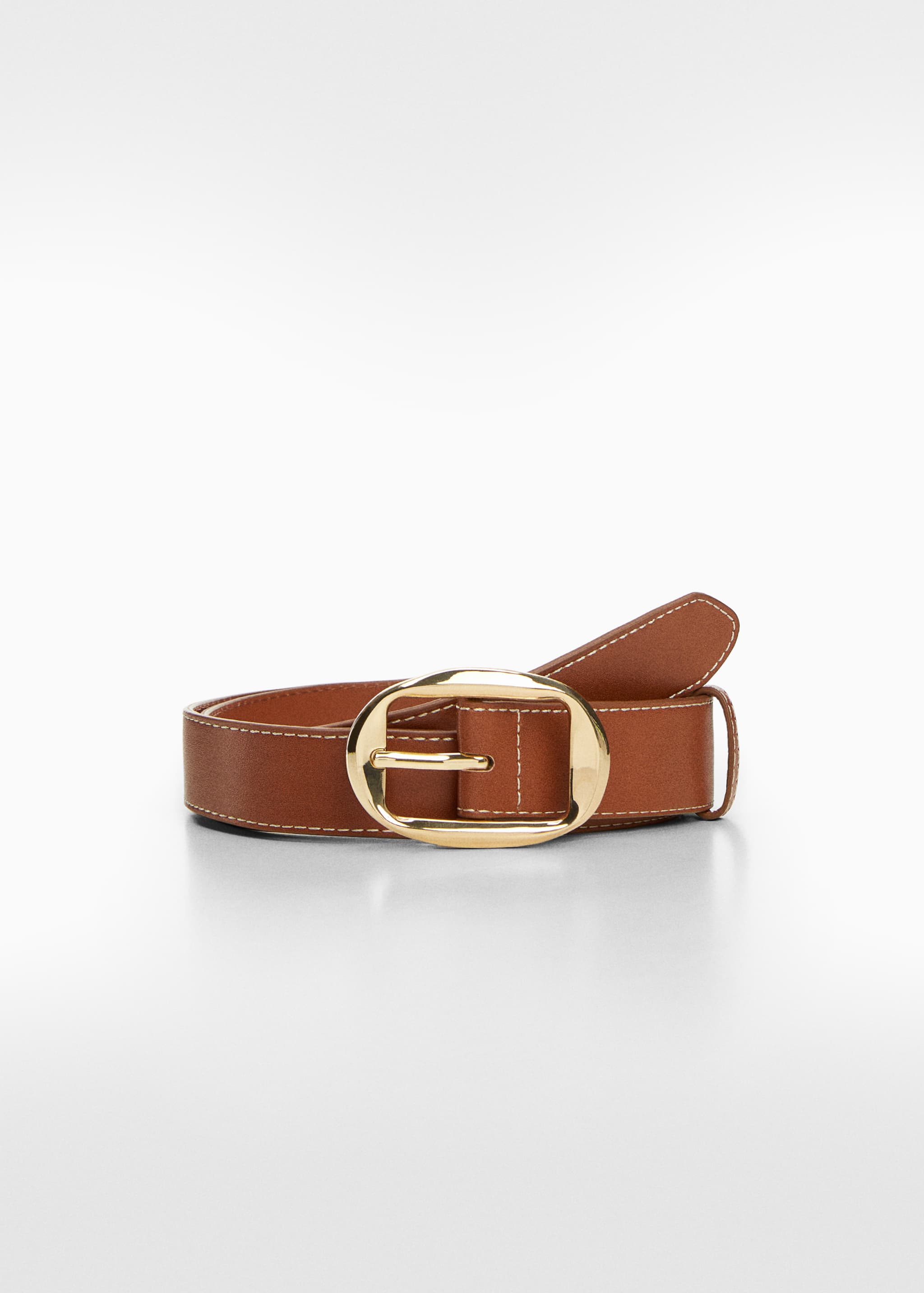 Oval buckle belt - Article without model