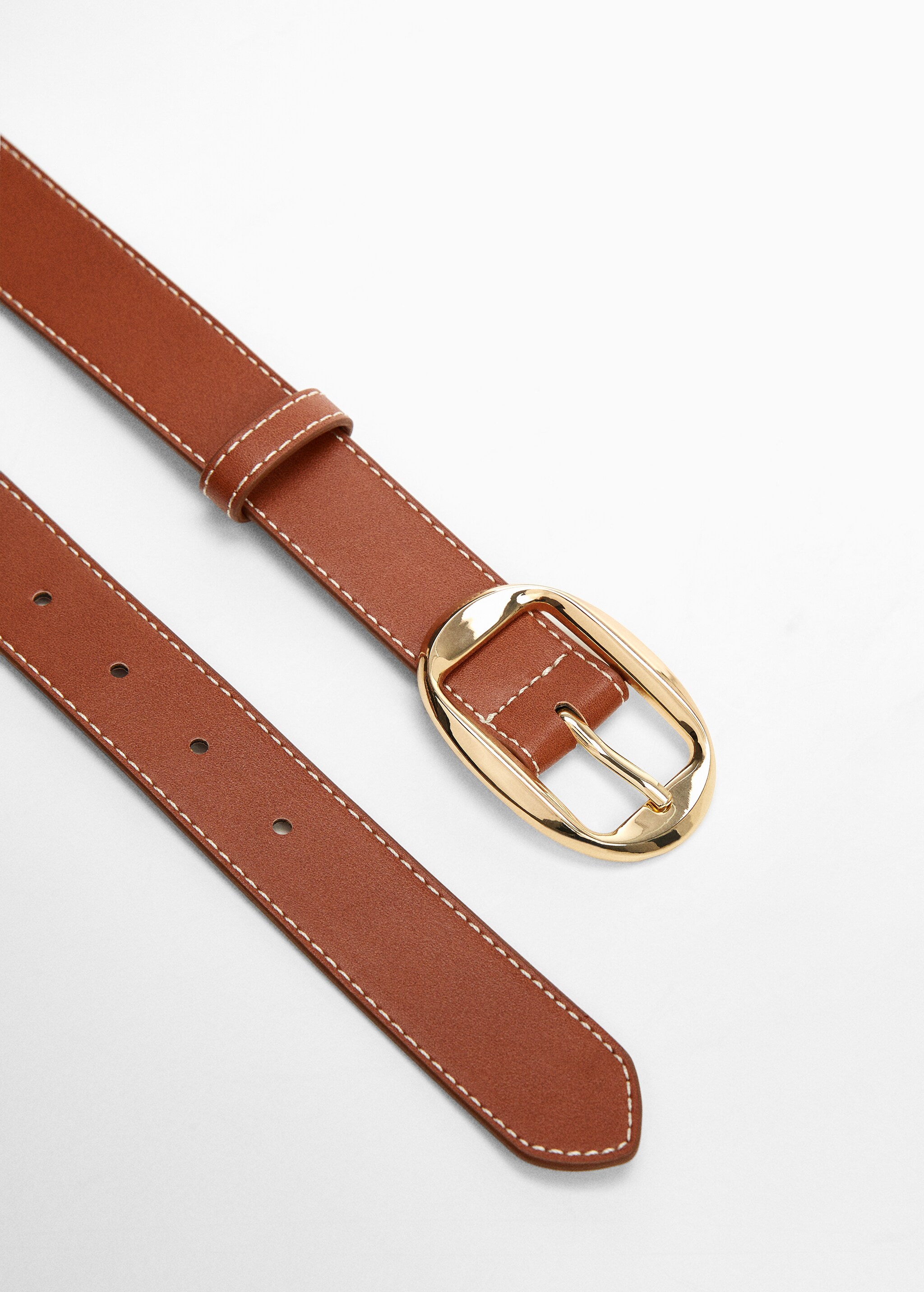 Oval buckle belt - Details of the article 1