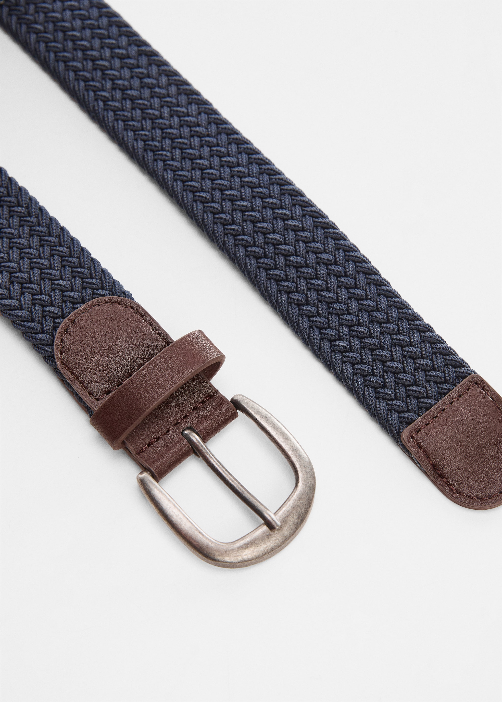 Braided buckle belt - Details of the article 1