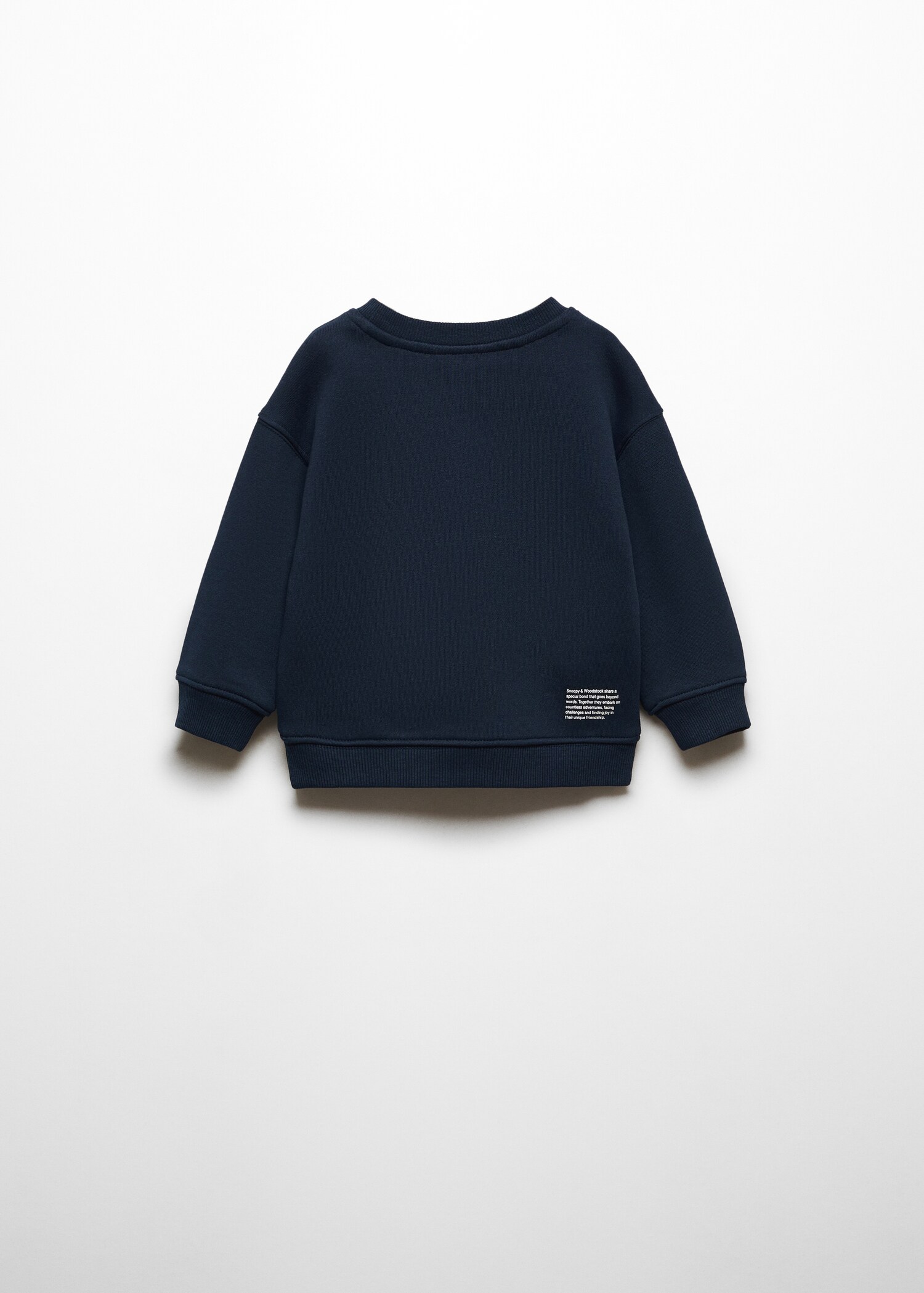 Sweatshirt i bomull Snoopy - Artikelns baksida