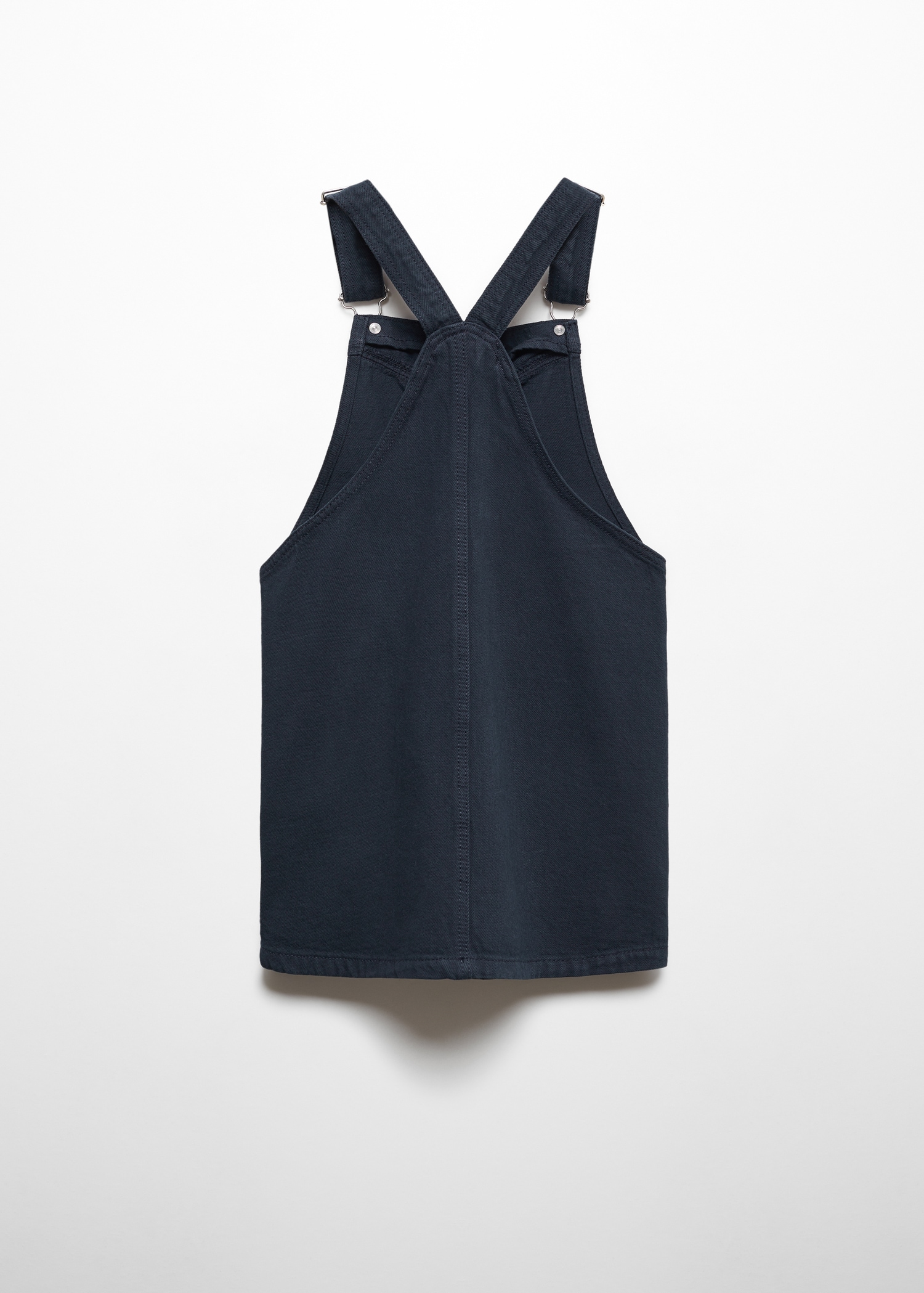 Pinafore dress with buttons Kids MANGO Vietnam - Main Image