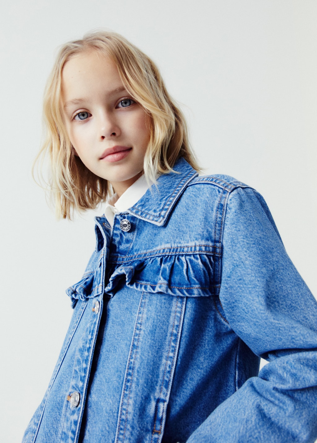Cowgirl jacket with ruffles