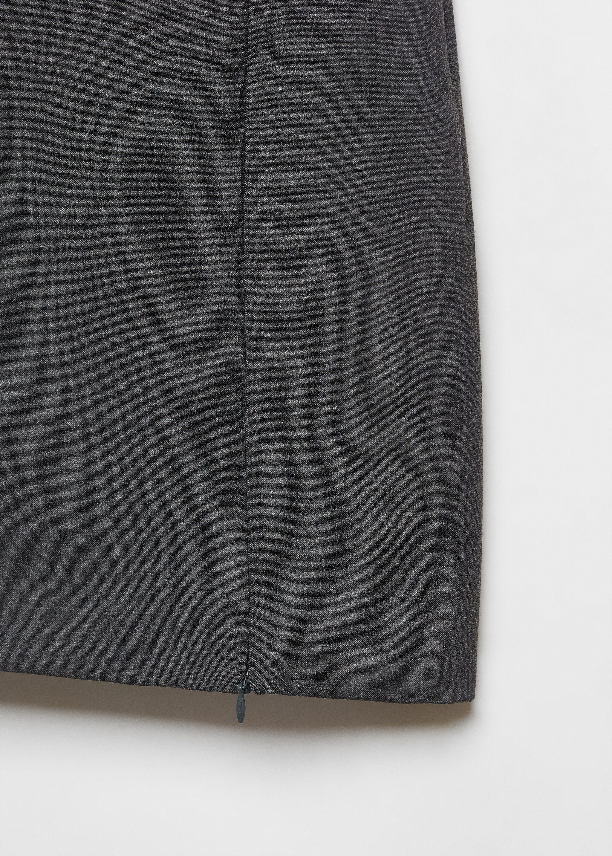 Side zipper mini skirt - Details of the article 8