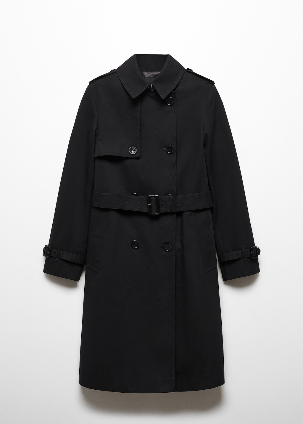 Shearling-lined fur-effect coat Shearling-lined fur-effect coat