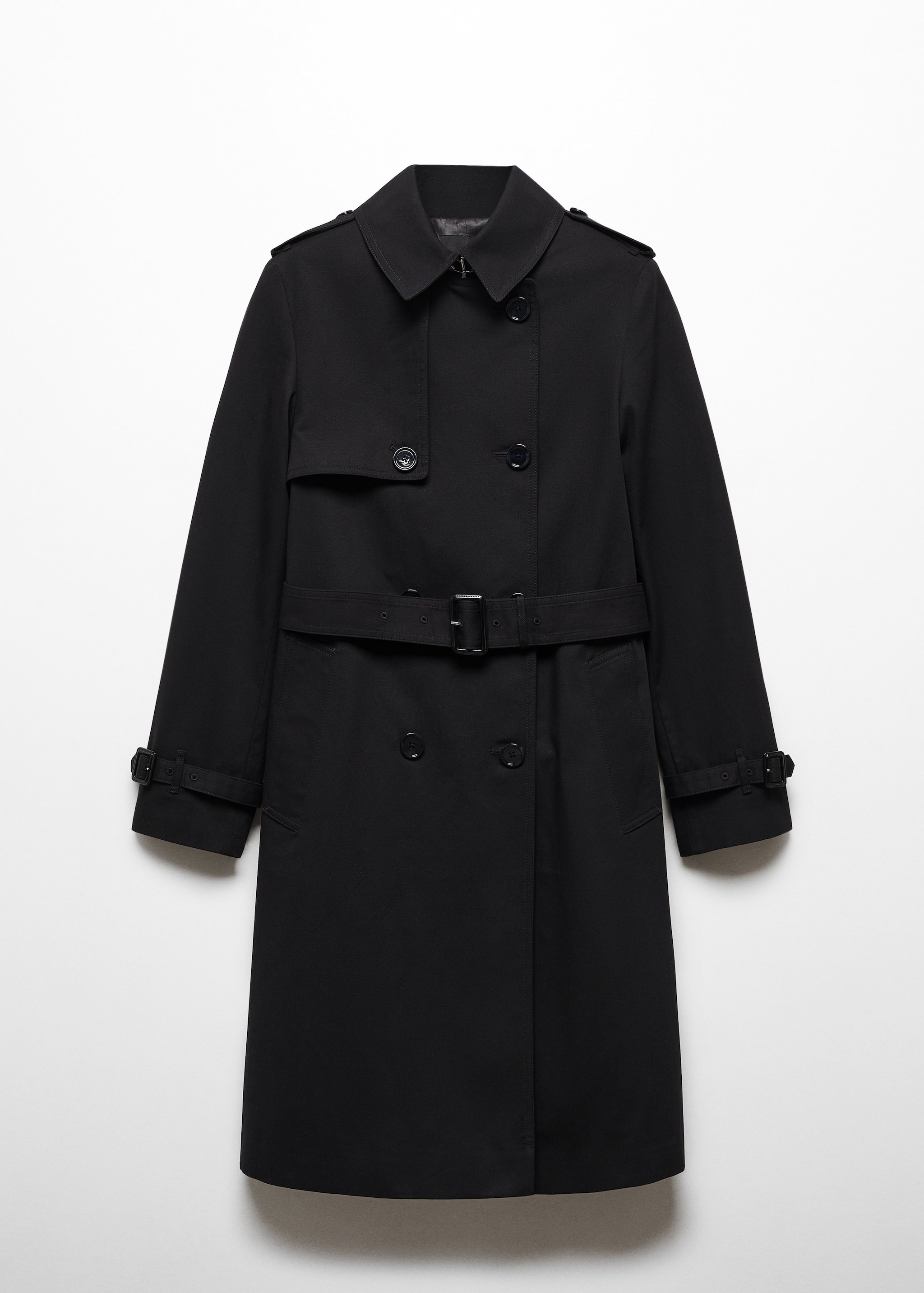 Classic trench coat with belt - Main Image