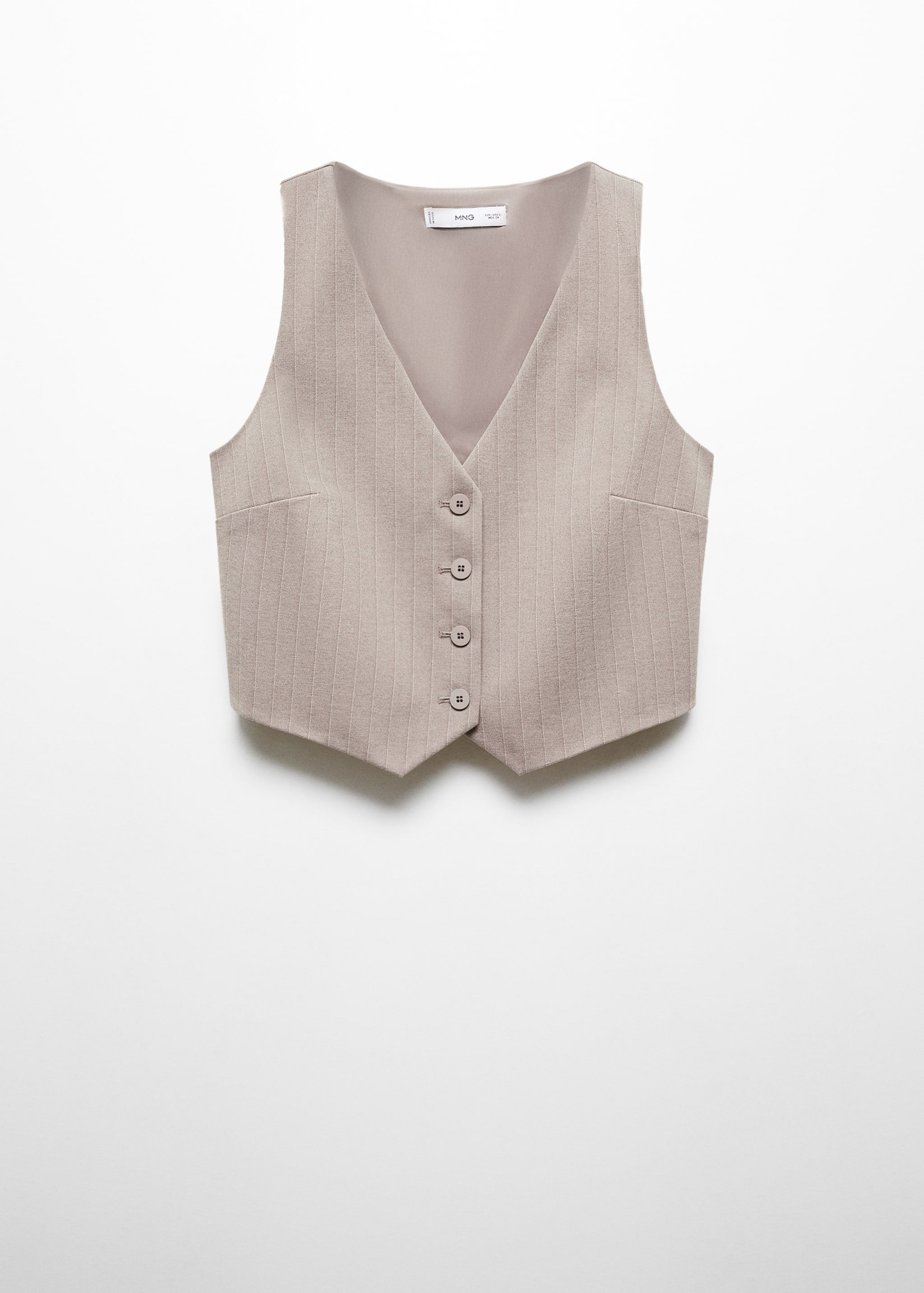 Suit waistcoat with buttons - Article without model