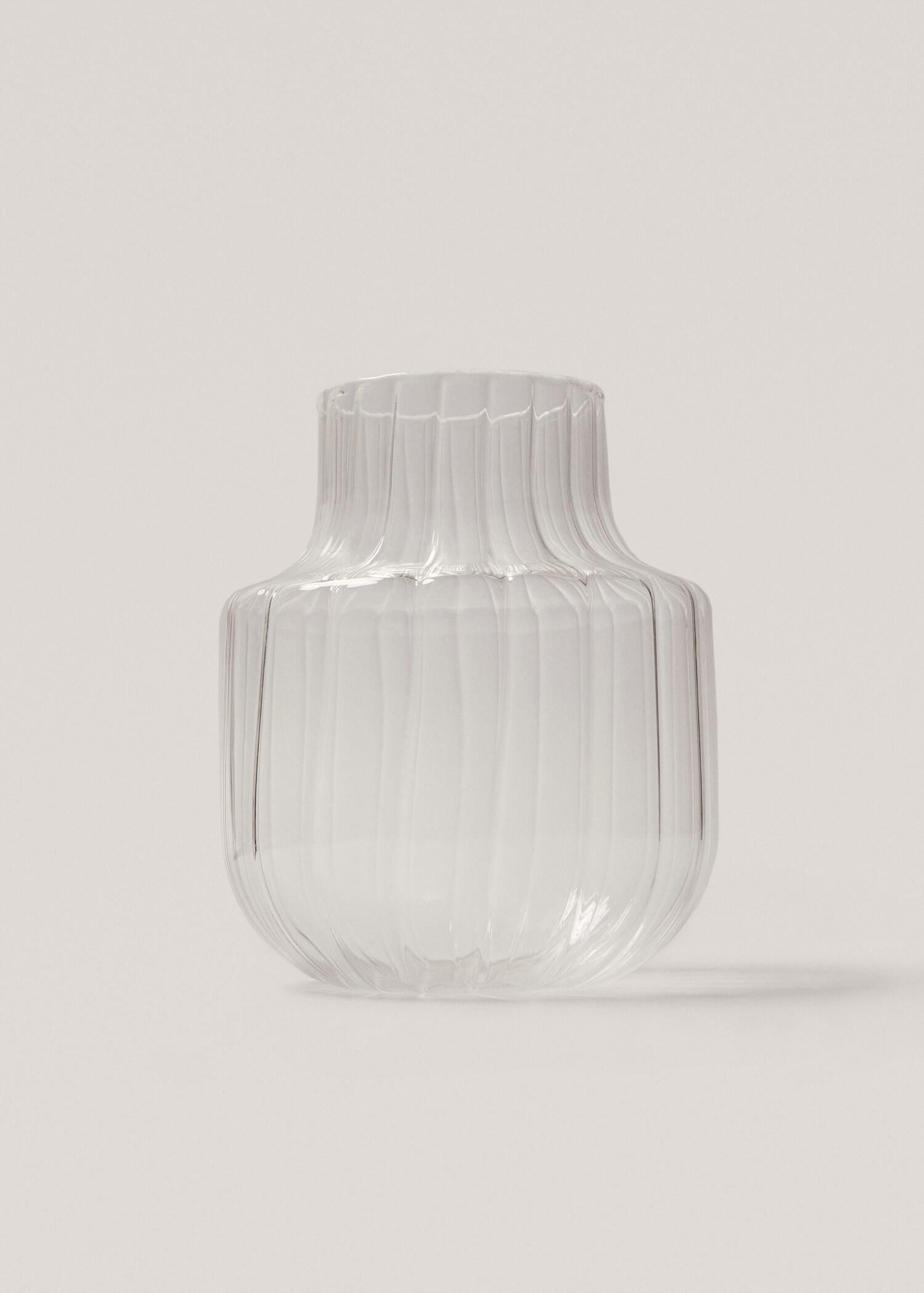 Borosilicate optical line vase - Details of the article 3