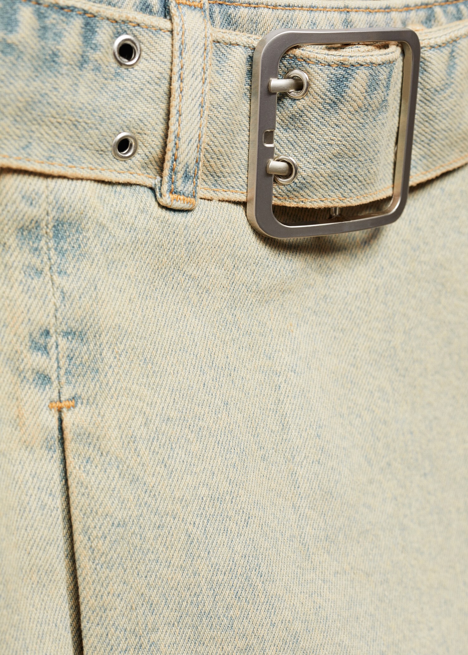 Minijupe en jean ceinturée - Détail de l'article 8