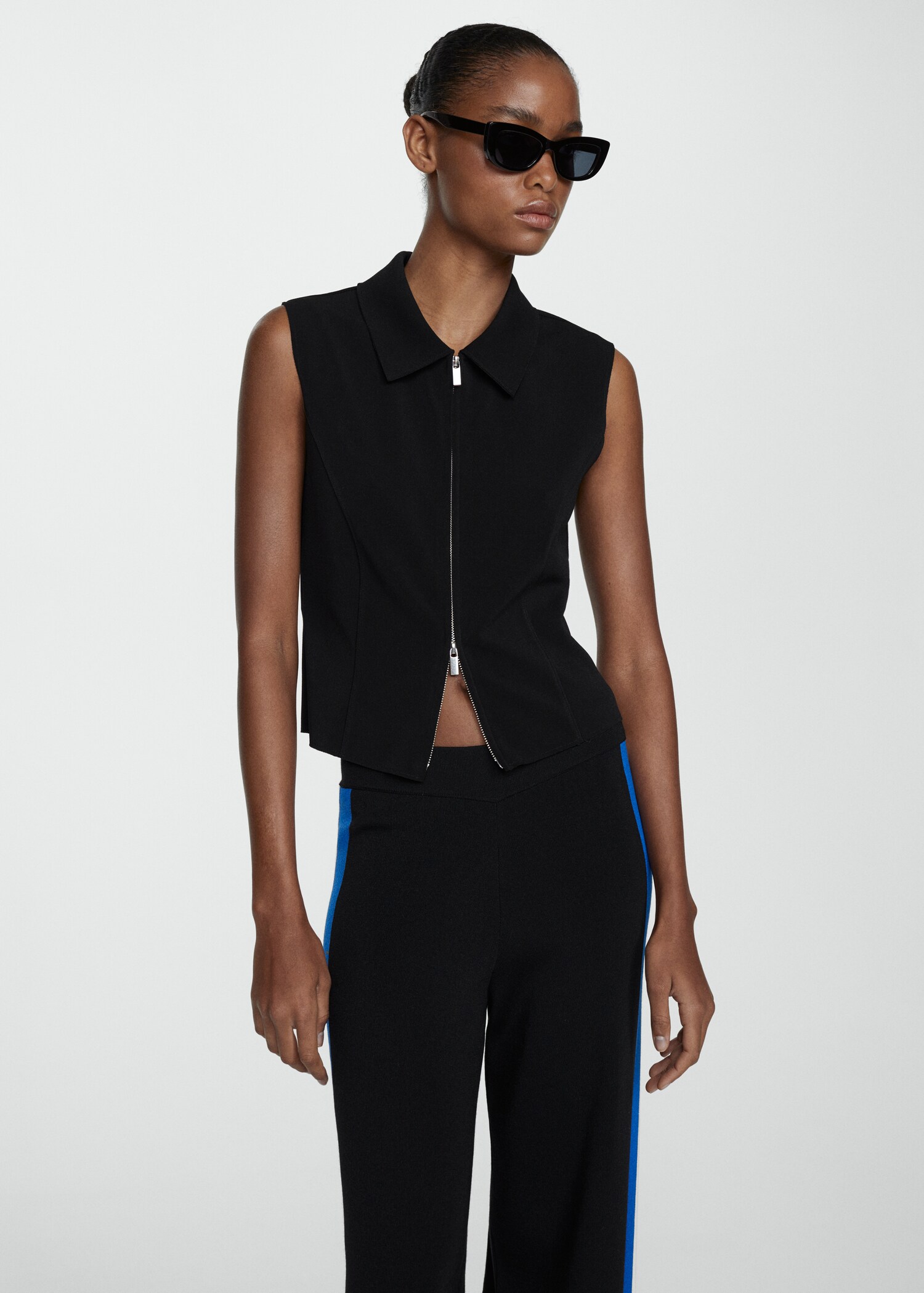 Pantalon maille coton lin - Détail de l'article 1