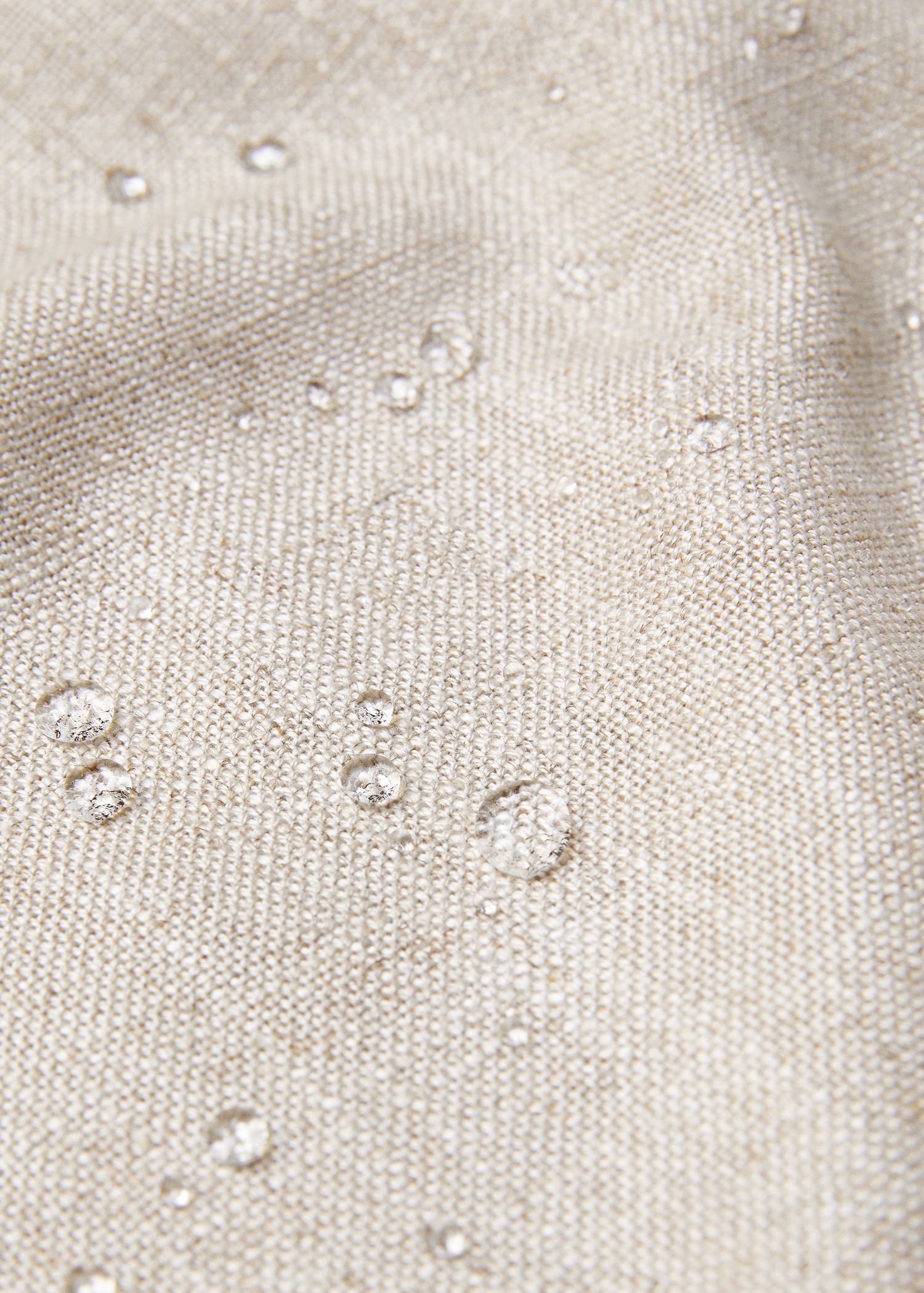 Water-repellent linen tablecloth 150x200cm - Details of the article 2