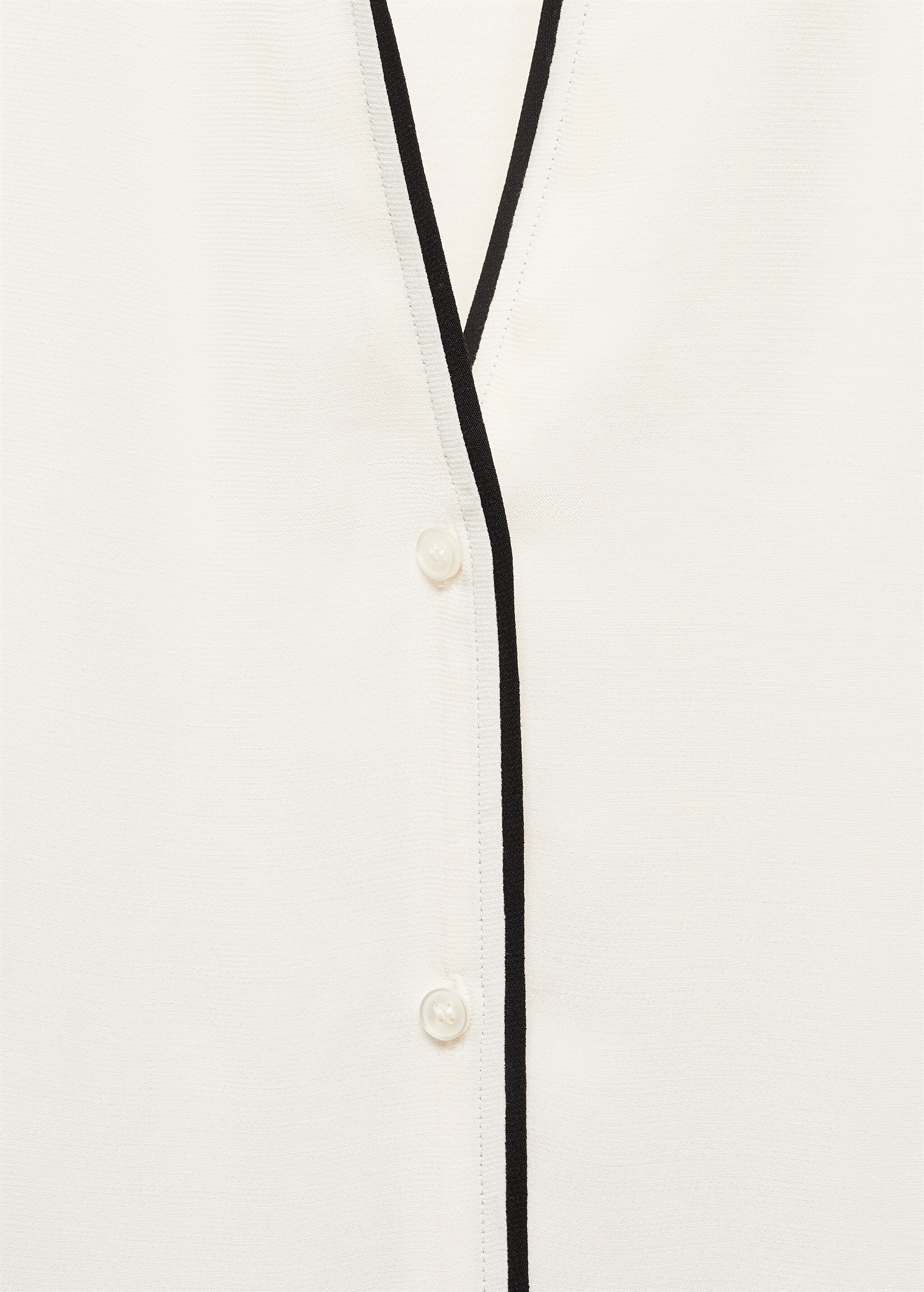 Contrast trim shirt - Details of the article 8