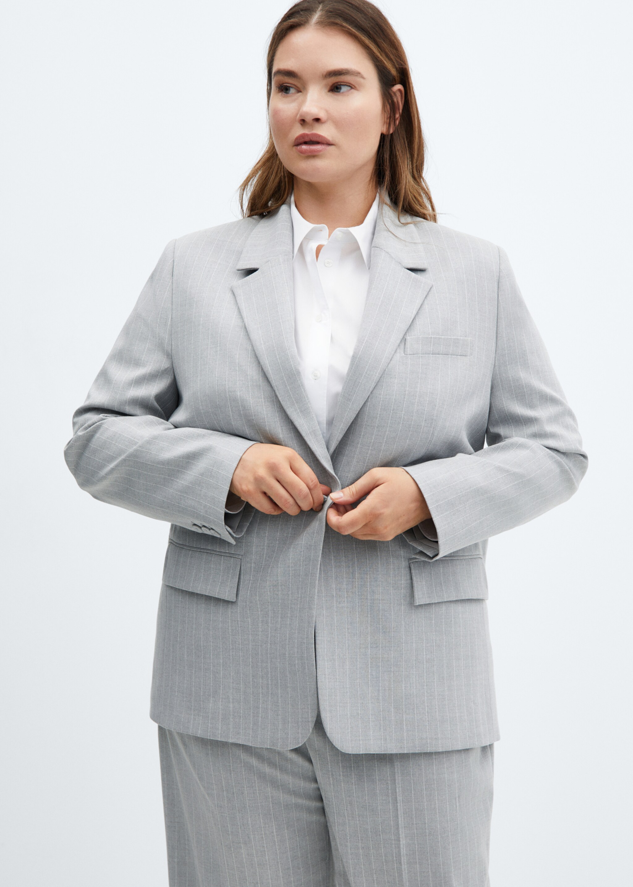 Americana traje raya diplomática - Detalle del artículo 5