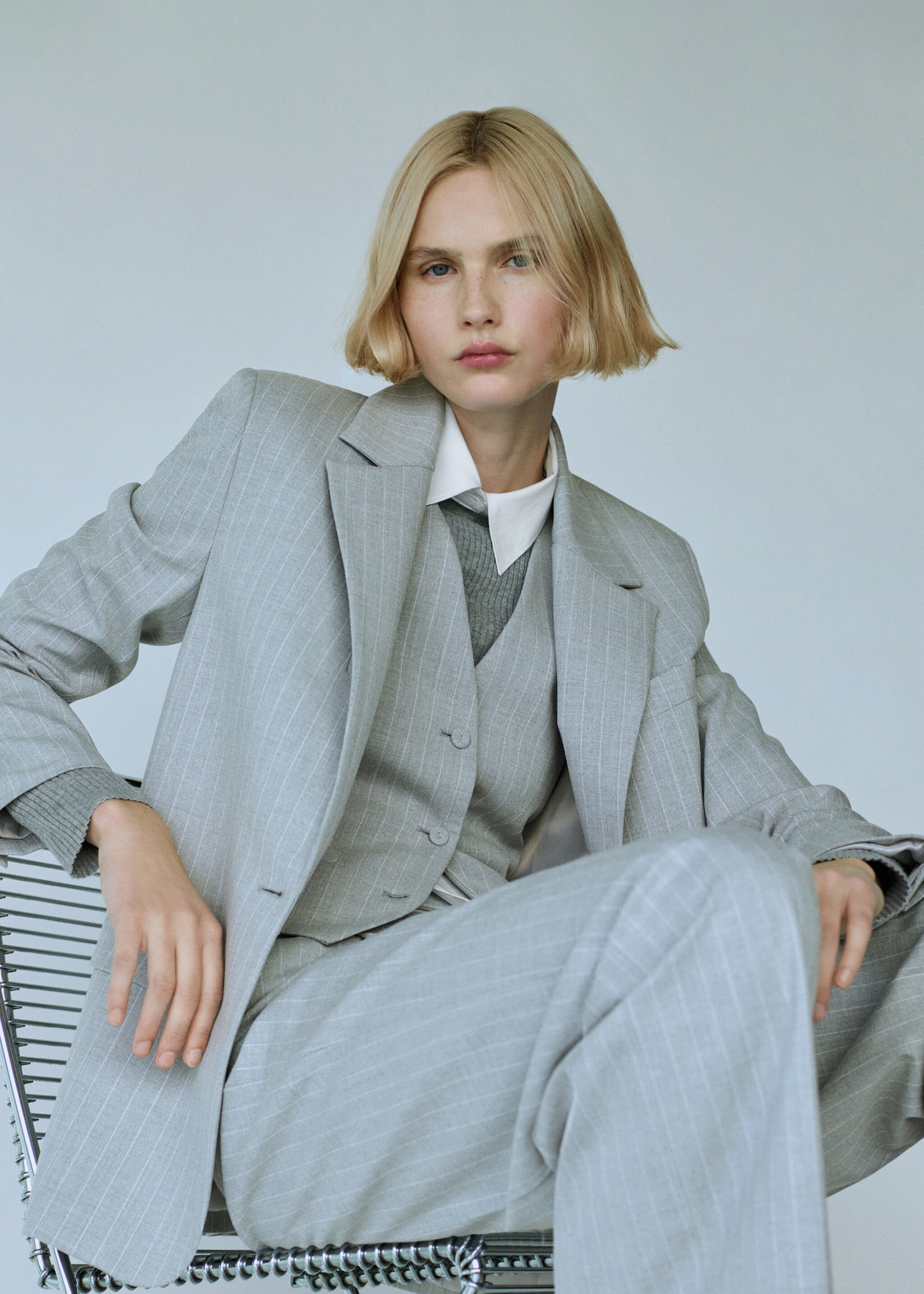 Americana traje raya diplomática - Detalle del artículo 7