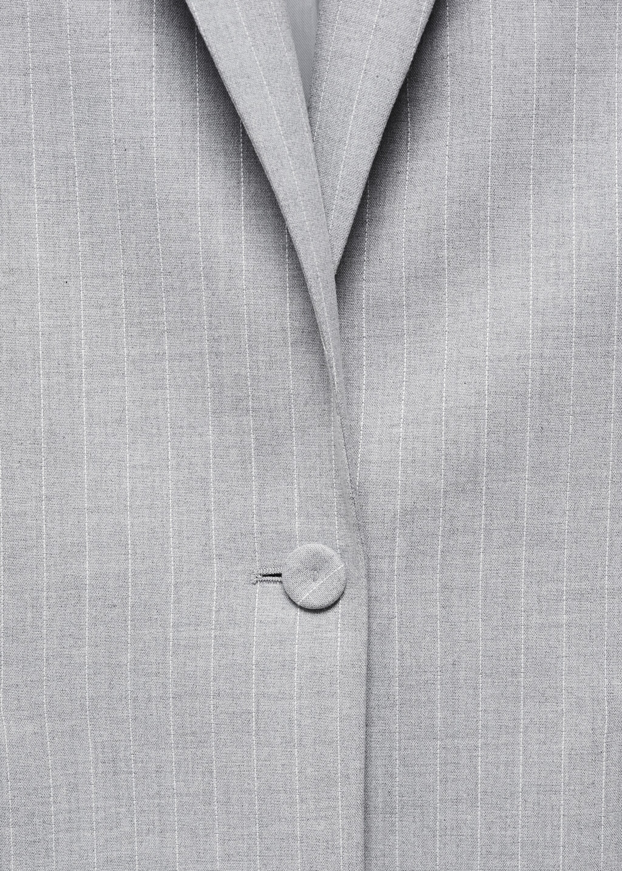 Americana traje raya diplomática - Detalle del artículo 8