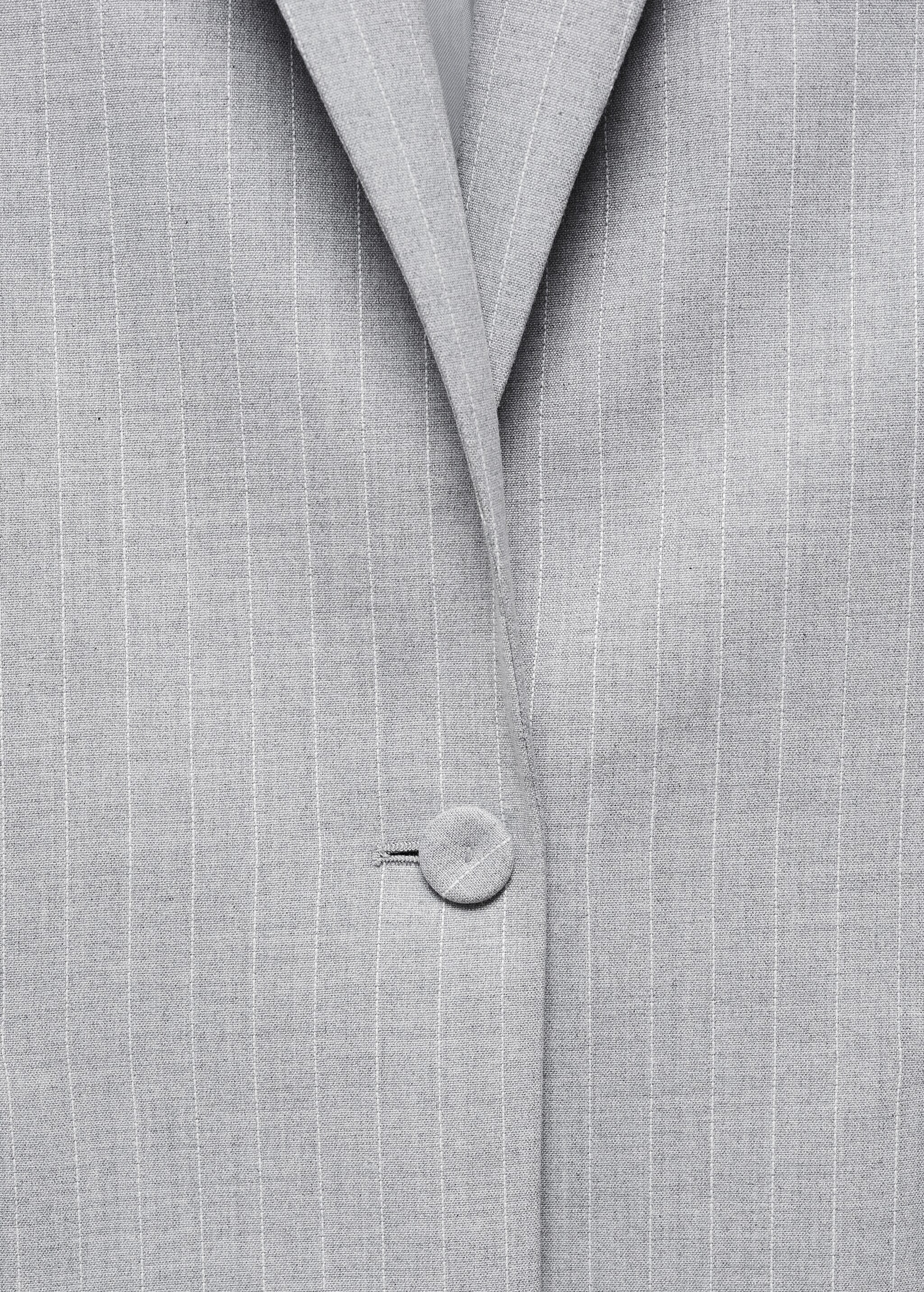 Pinstripe suit blazer - Details of the article 8