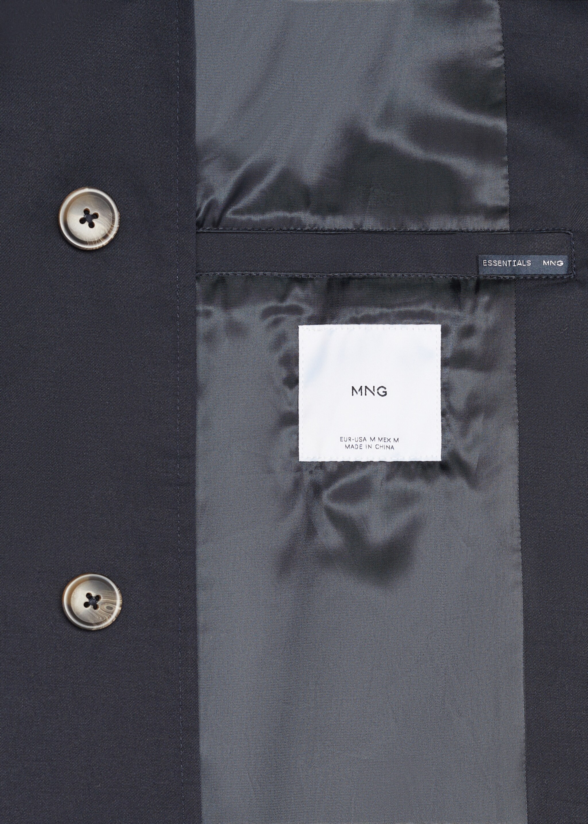 Gabardina algodón detalle cuello - Detalle del artículo 8