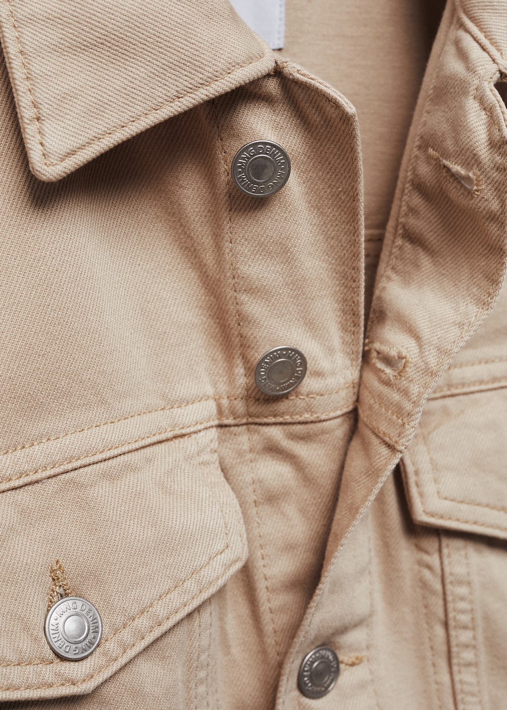 Denim jacket under trench coat best sale