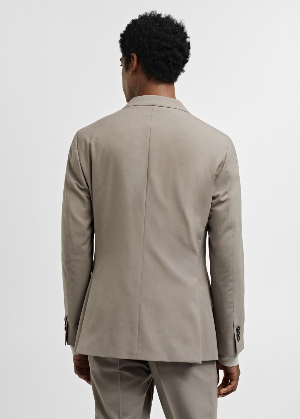 Slim-fit wool suit jacket - Men | MANGO Vietnam Slim-fit wool suit jacket - Men | MANGO Vietnam