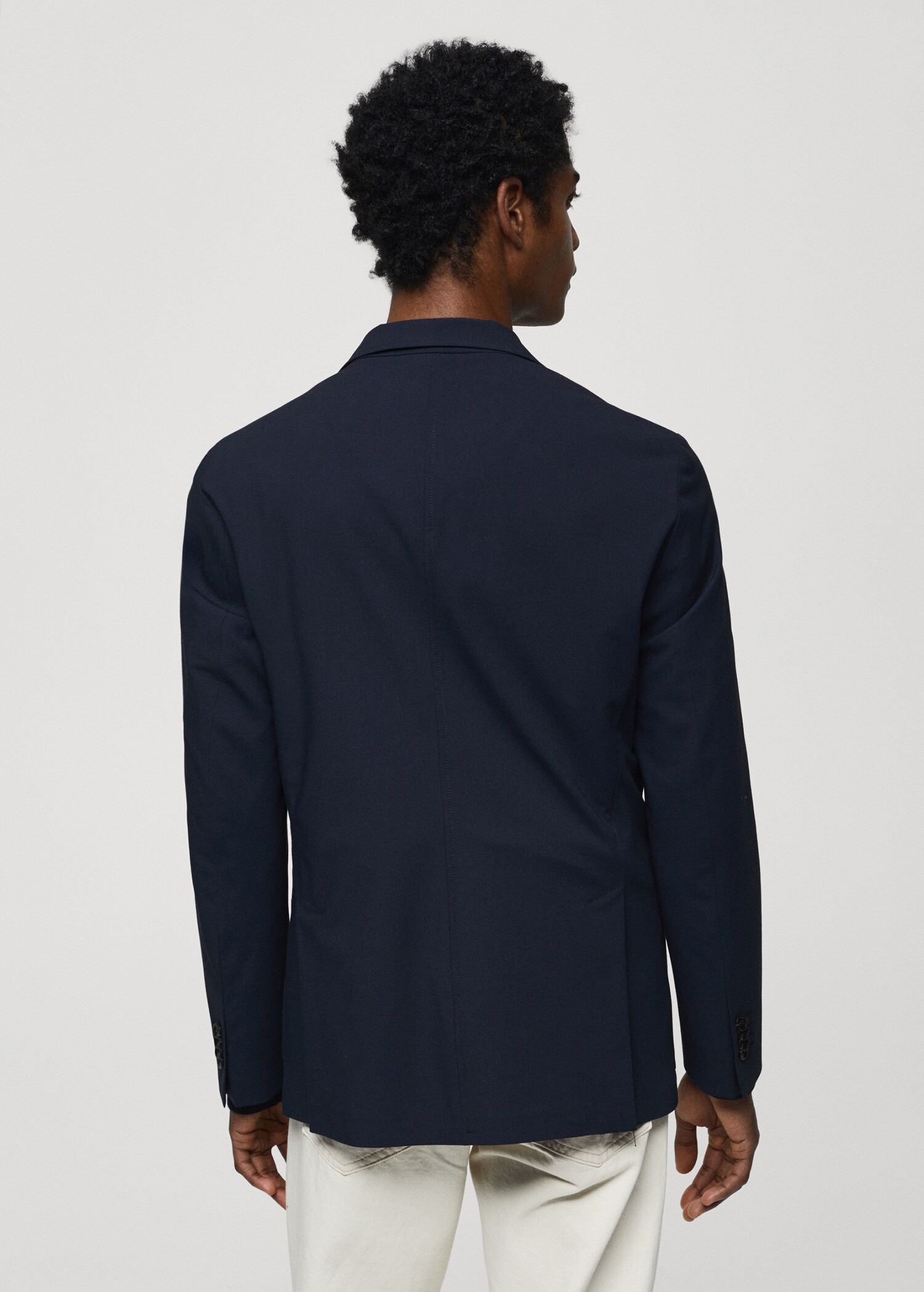 Slim fit blazer ceket - Ürünün arkası