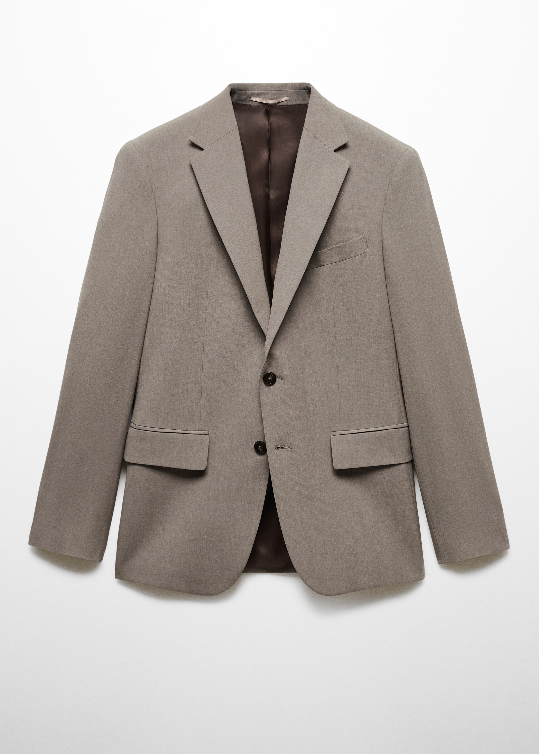 Slim fit cold wool suit jacket - Article without model