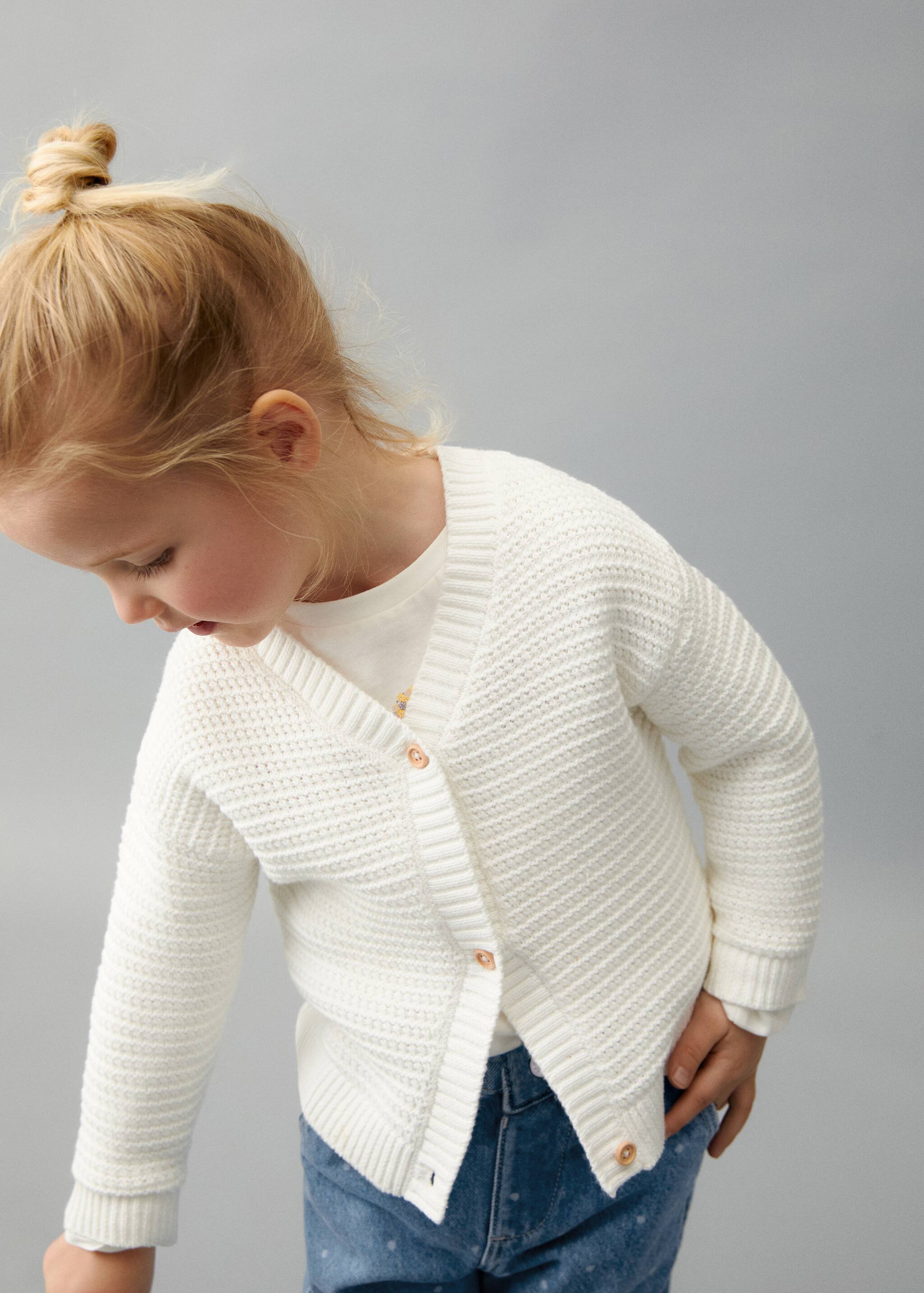Button knit cardigan - Details of the article 1