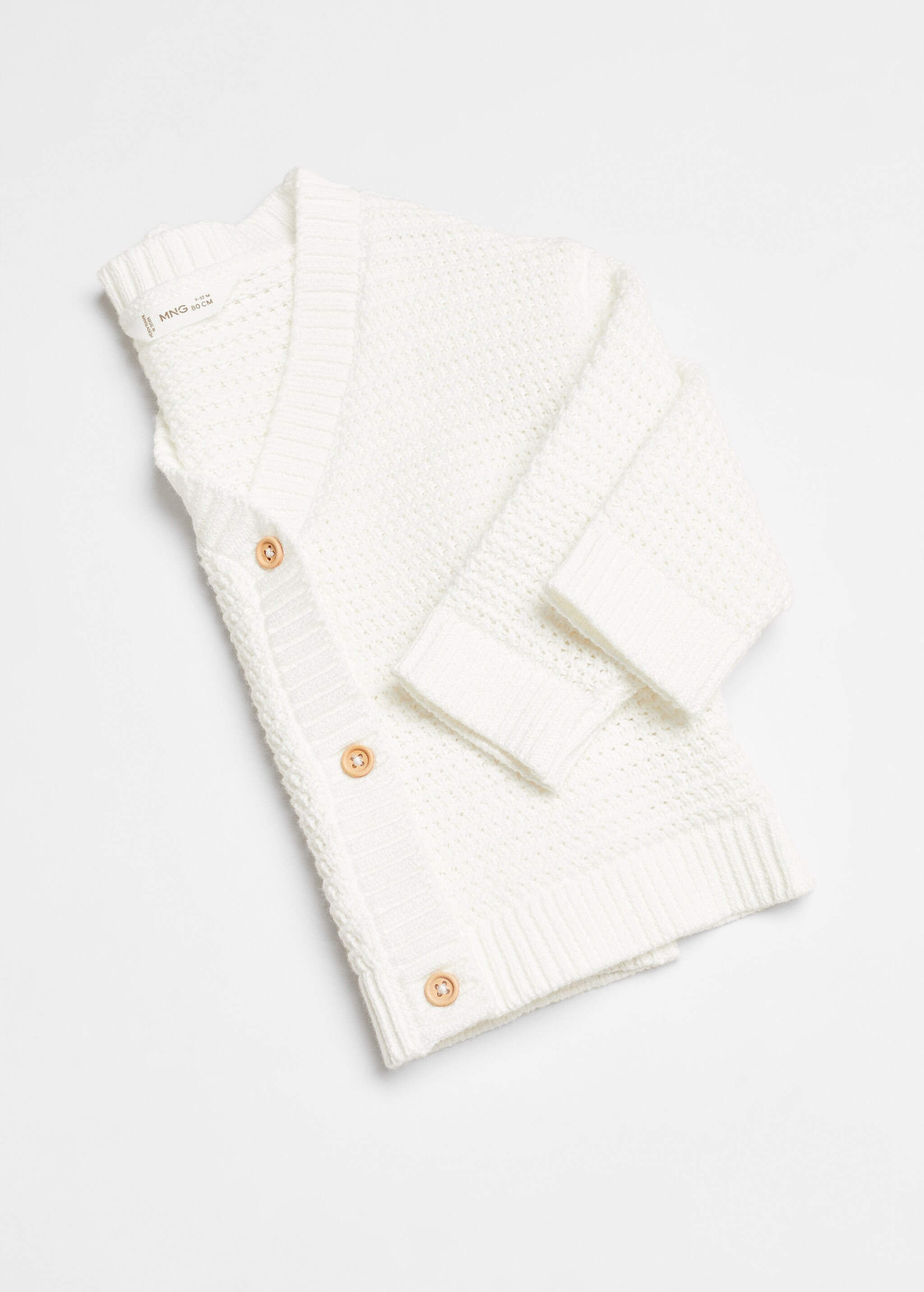 Button knit cardigan - Details of the article 8