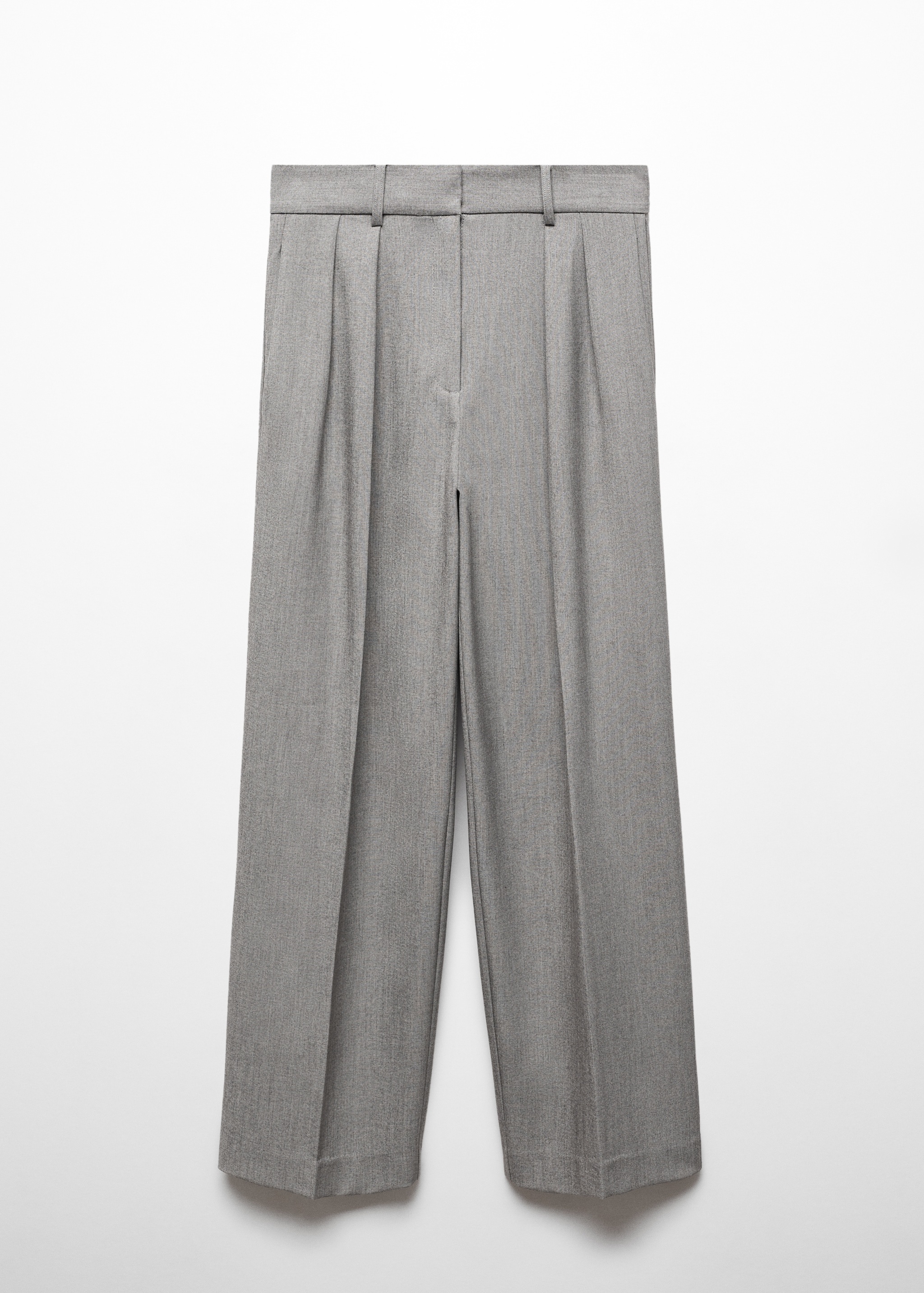 Garniturowe spodnie z zakładkami - Artykuł bez modela/modelki