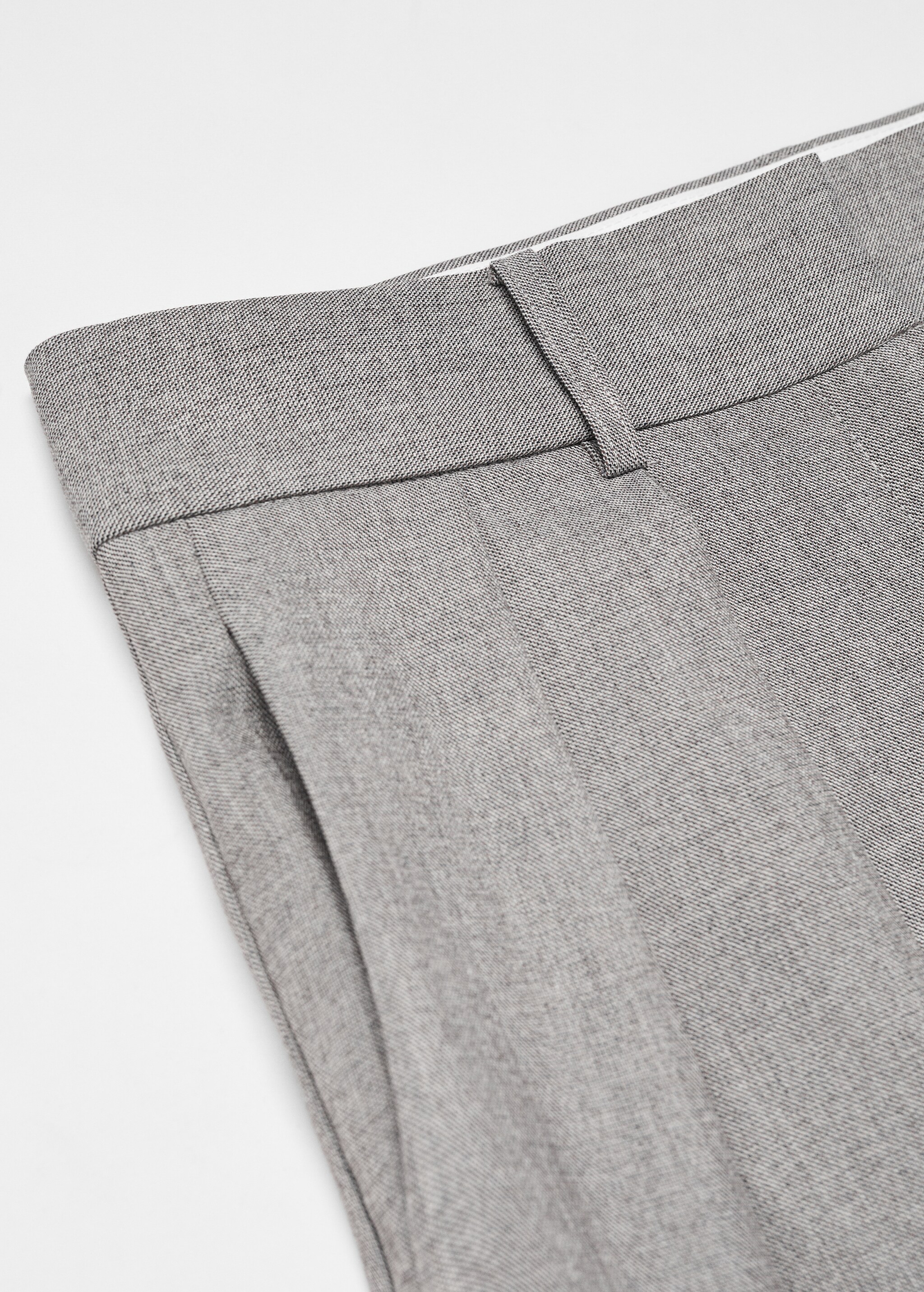 Pleated suit trousers - Details of the article 8