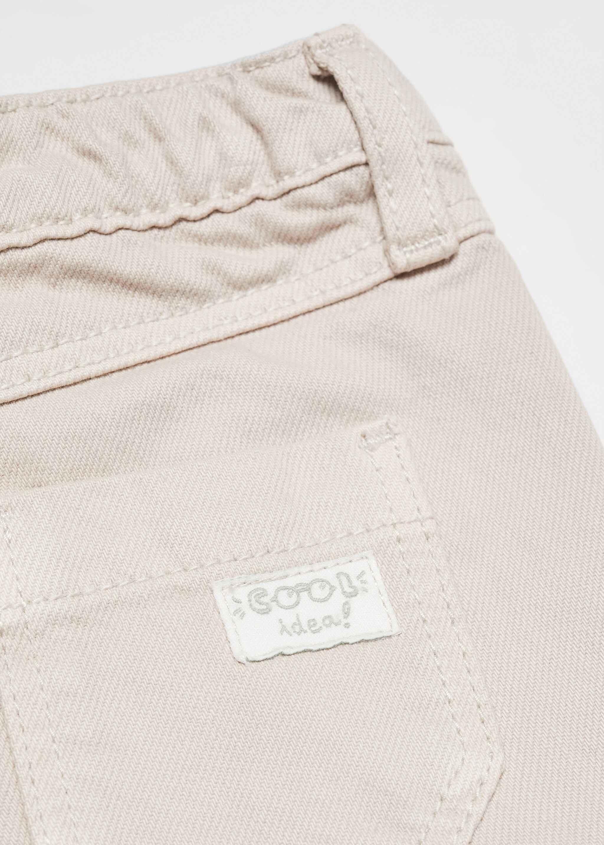 Pockets straight trousers - Details of the article 0