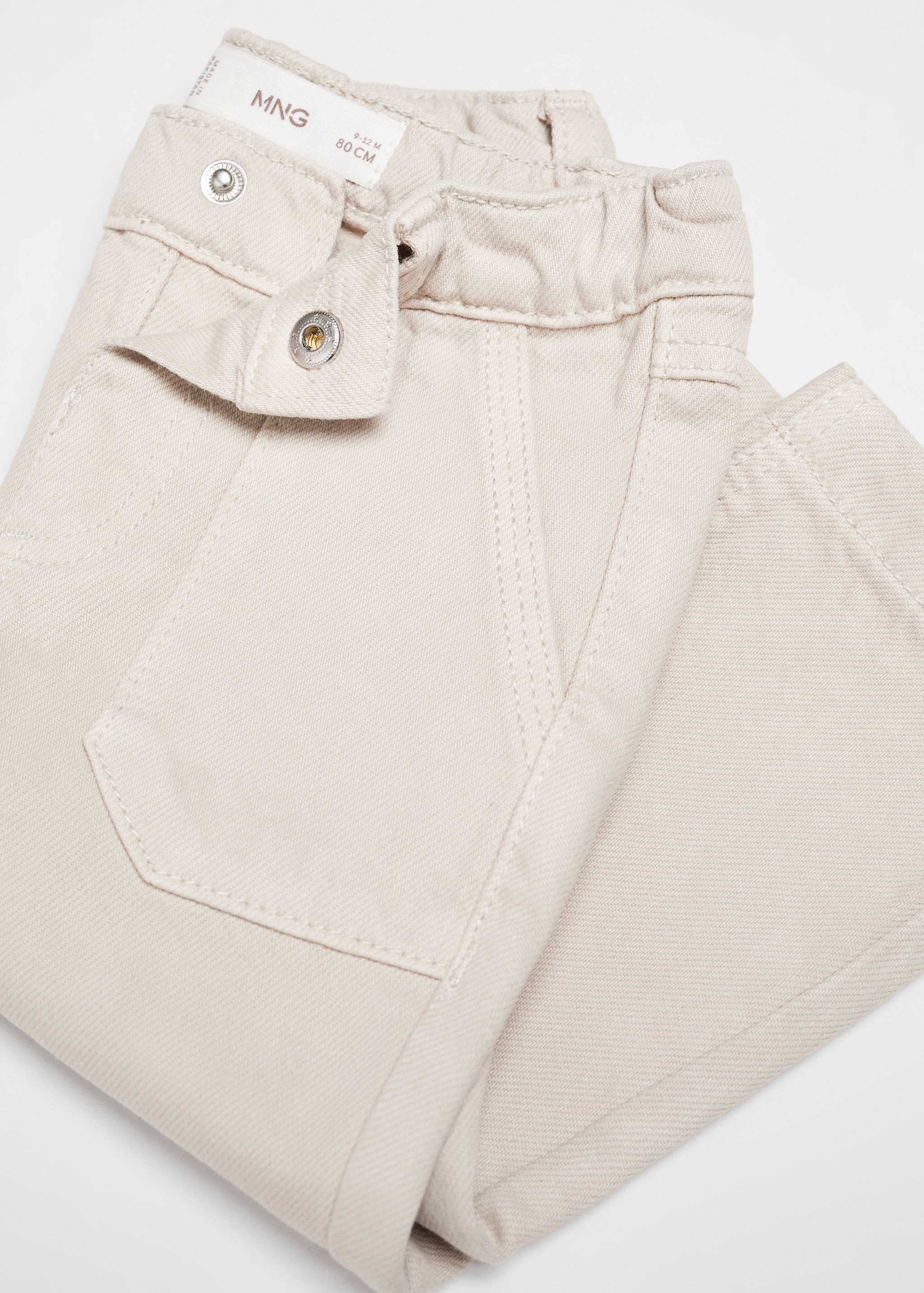 Pockets straight trousers - Details of the article 8